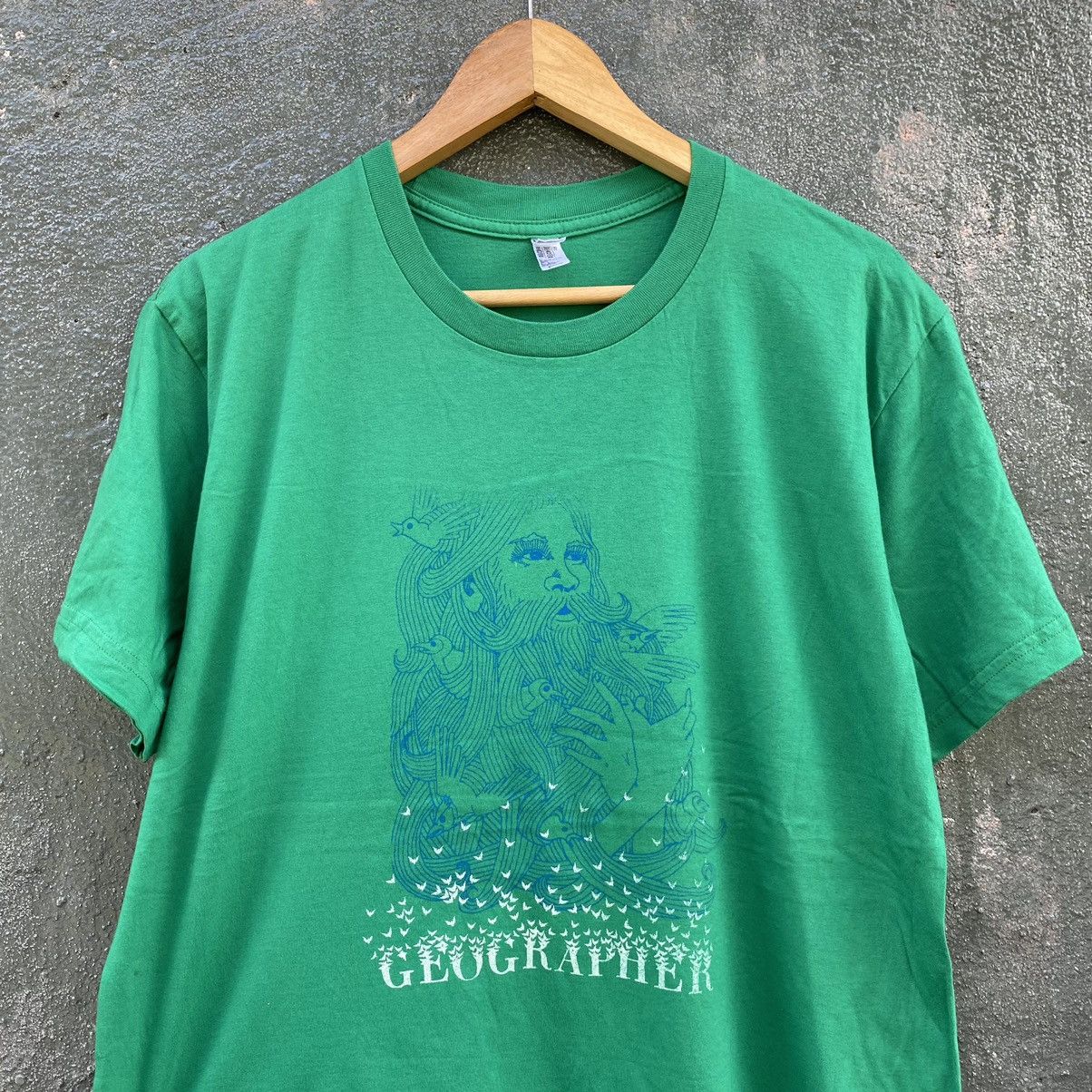 Band Tees Vintage Faded Y2K Geographer Pop/Indie Band ERD GRUNGE TEE Size US L / EU 52-54 / 3 - 1 Thumbnail