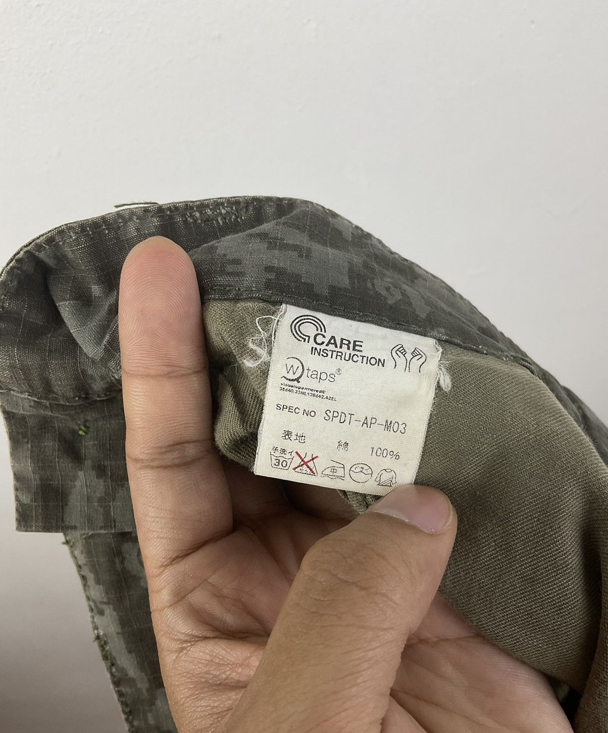 Bape × Wtaps Bape x Wtaps Digi Camo Cargo Pants Size US 34 / EU 50 - 19 Thumbnail