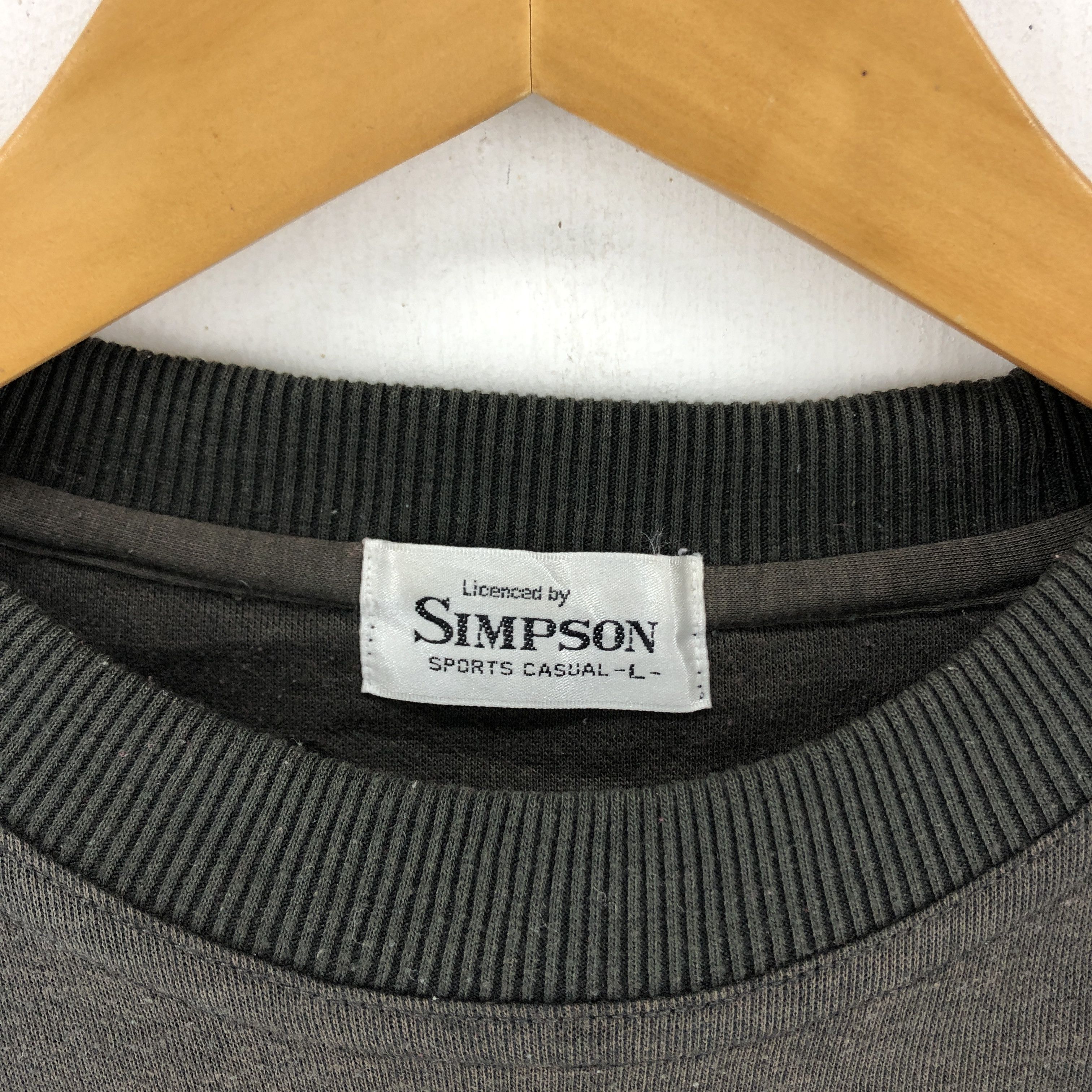 Japanese Brand SIMPSON Crew Neck Sweatshirt #1839-51 Size US M / EU 48-50 / 2 - 3 Thumbnail