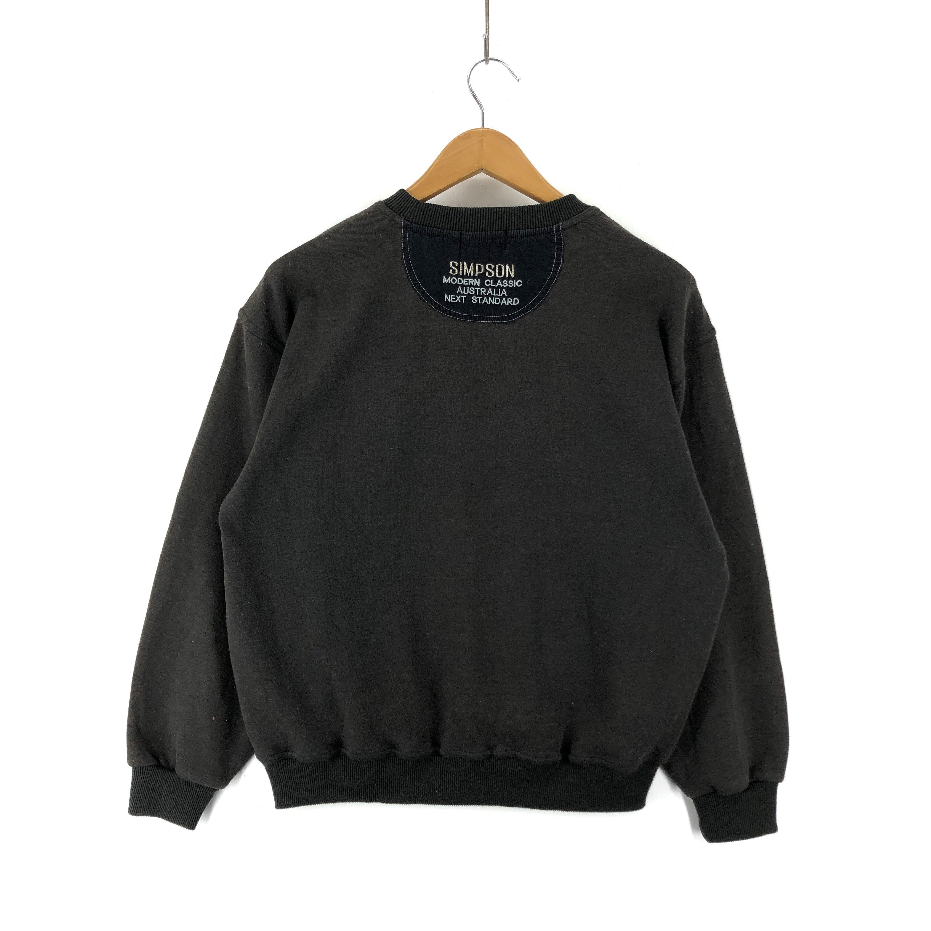 Japanese Brand SIMPSON Crew Neck Sweatshirt #1839-51 Size US M / EU 48-50 / 2 - 4 Thumbnail