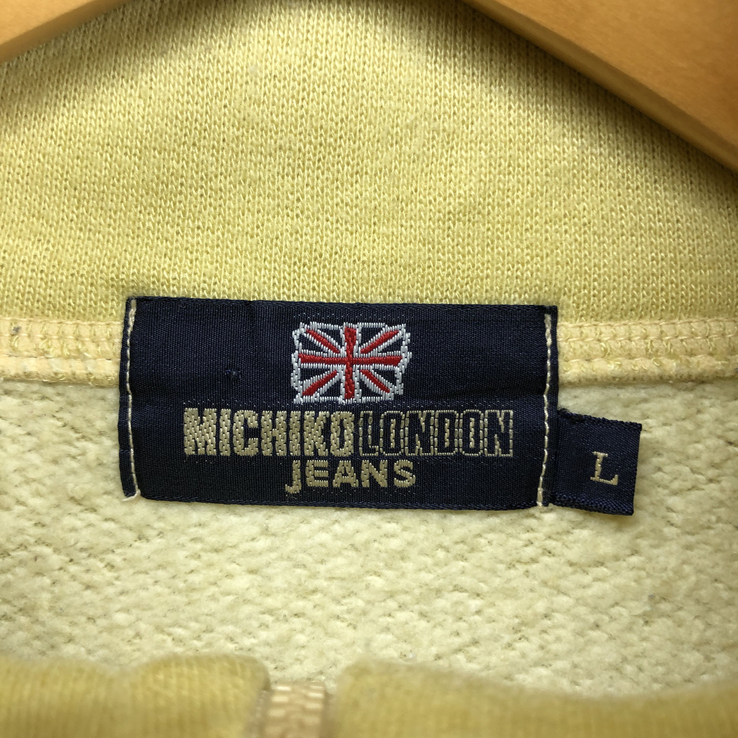 Japanese Brand MICHIKO LONDON JEANS Turtle Neck Sweatshirt #0631/AA Size US L / EU 52-54 / 3 - 5 Thumbnail