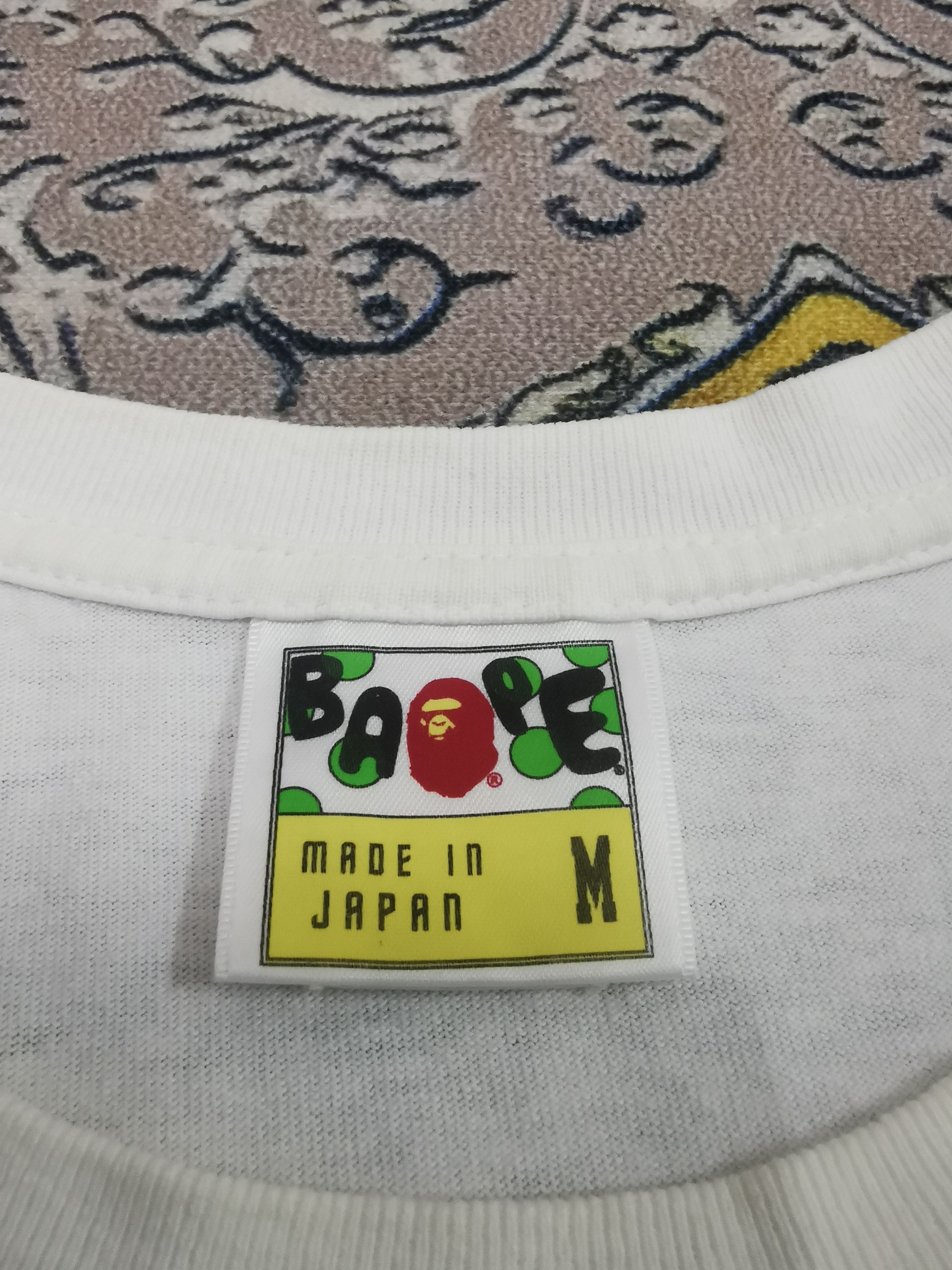 Bape × Japanese Brand × Vintage Bape Tee Size US M / EU 48-50 / 2 - 3 Thumbnail