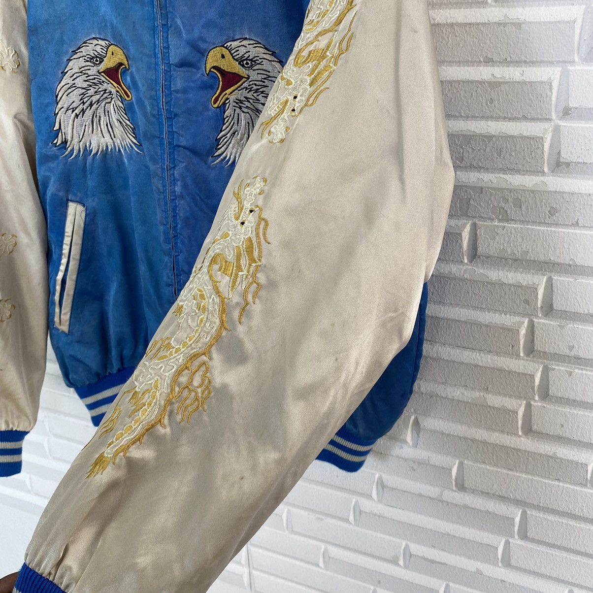 Japanese Brand Sukajan japanese brand embroidered logo jacket Size US L / EU 52-54 / 3 - 7 Thumbnail