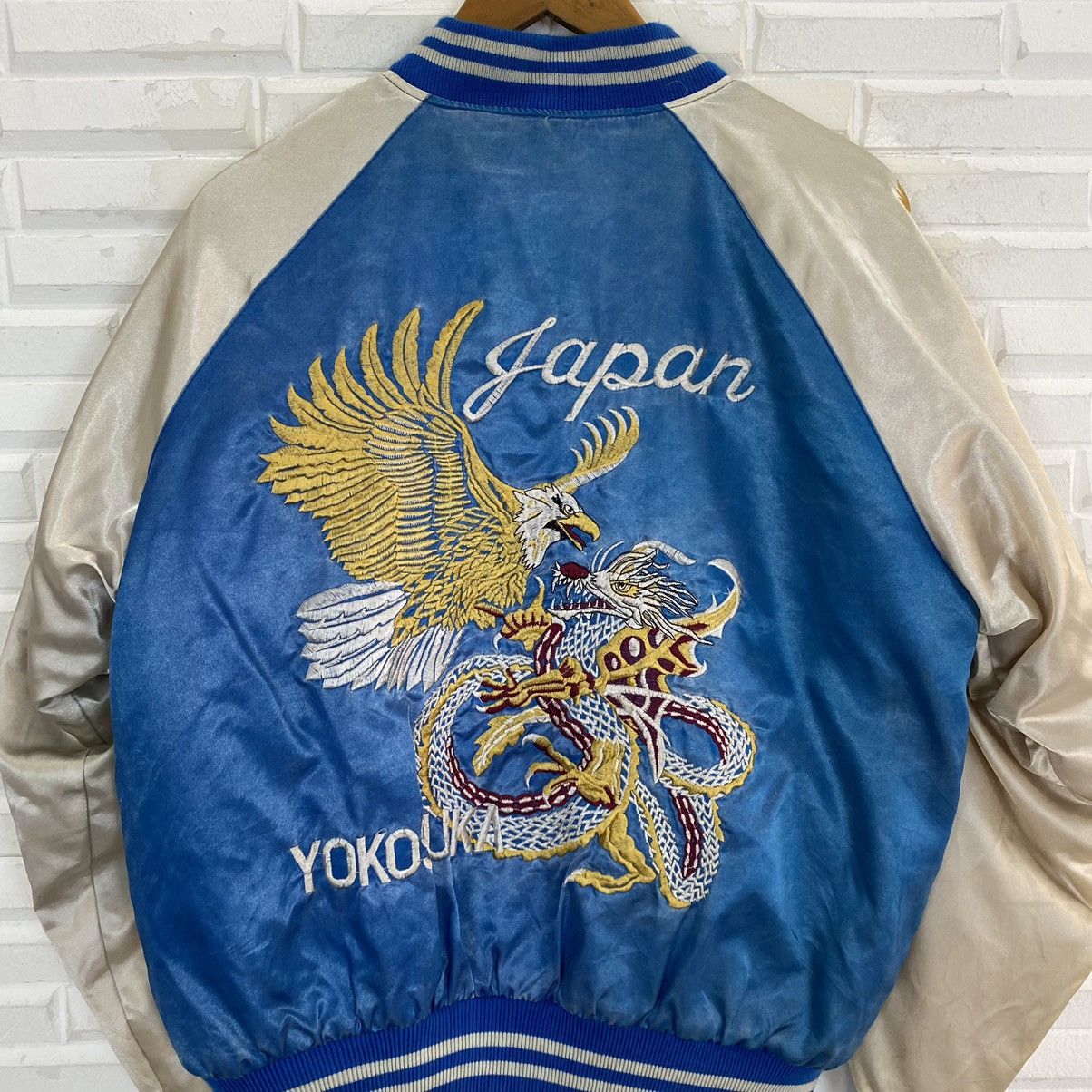 Japanese Brand Sukajan japanese brand embroidered logo jacket Size US L / EU 52-54 / 3 - 9 Thumbnail