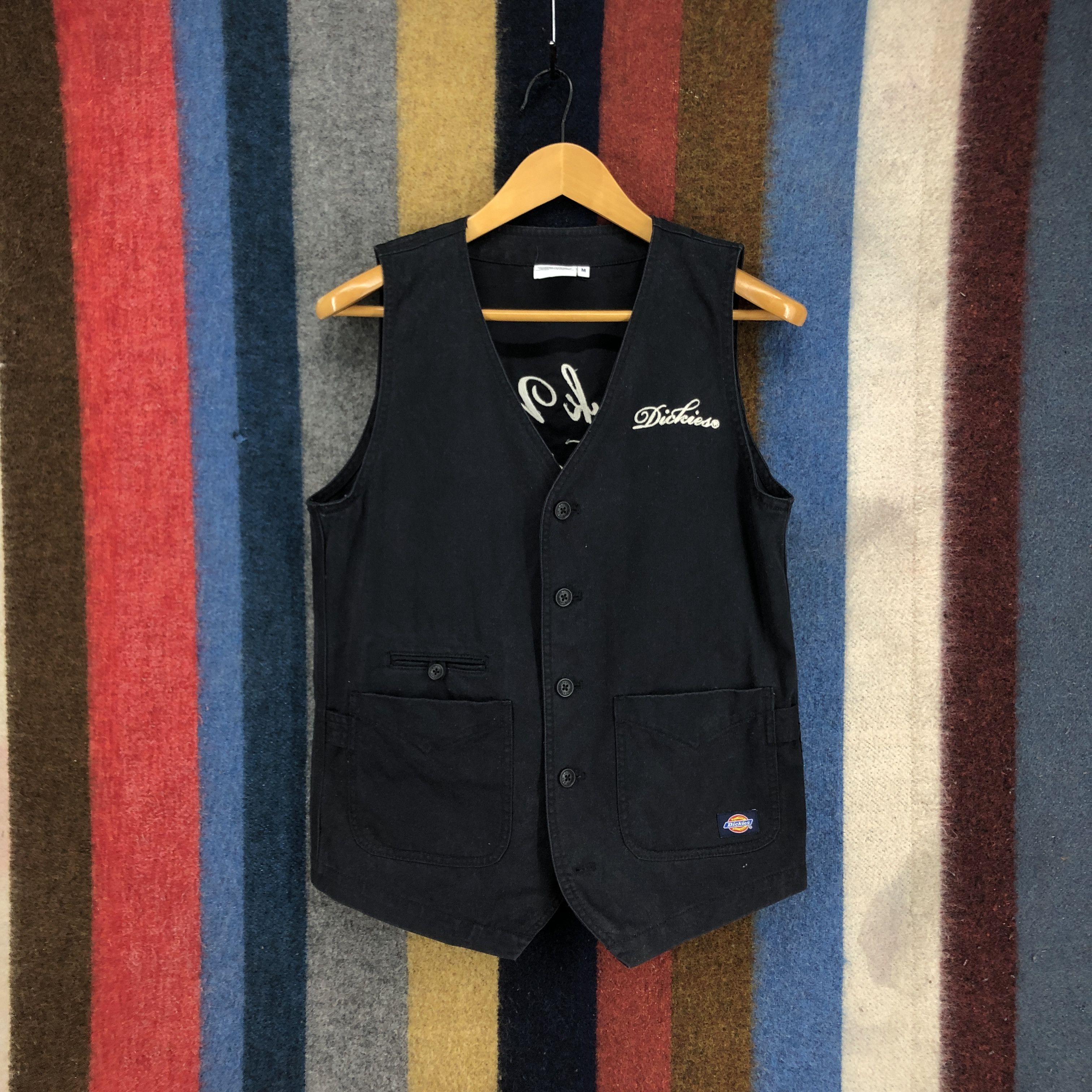 Dickies DICKIES Work With Pride Denim Vest #2787-101 Size US S / EU 44-46 / 1 - 3 Thumbnail