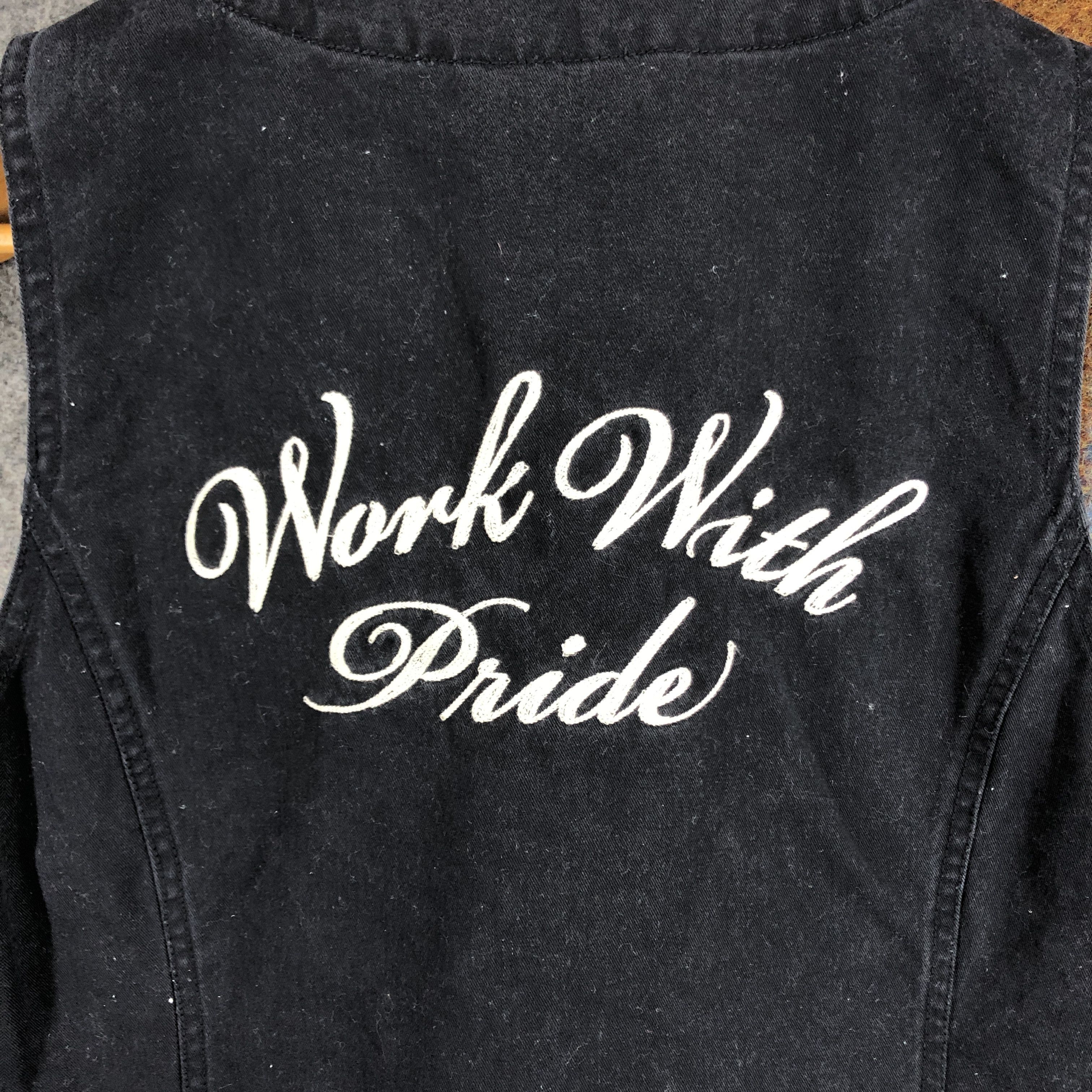 Dickies DICKIES Work With Pride Denim Vest #2787-101 Size US S / EU 44-46 / 1 - 2 Thumbnail