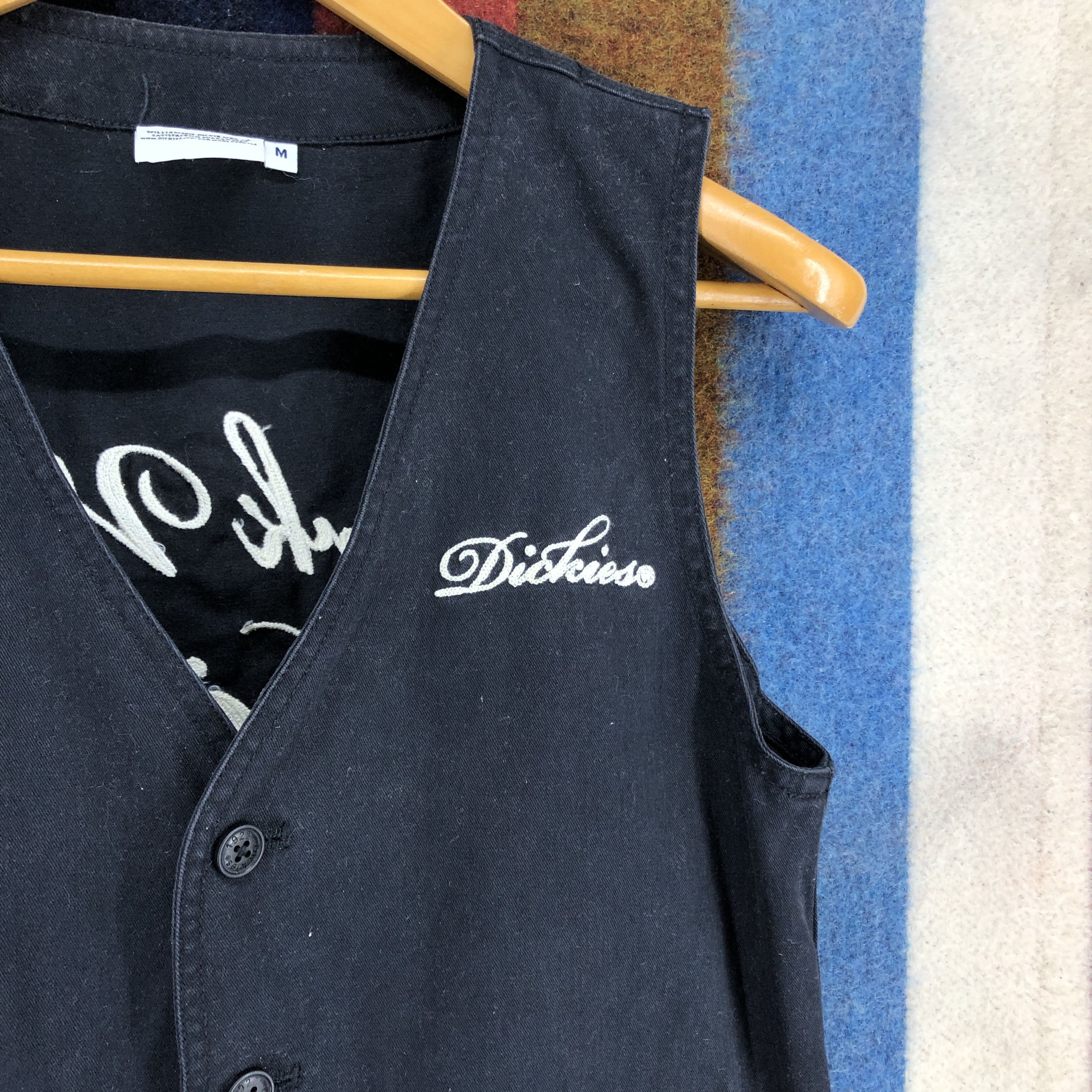 Dickies DICKIES Work With Pride Denim Vest #2787-101 Size US S / EU 44-46 / 1 - 4 Thumbnail