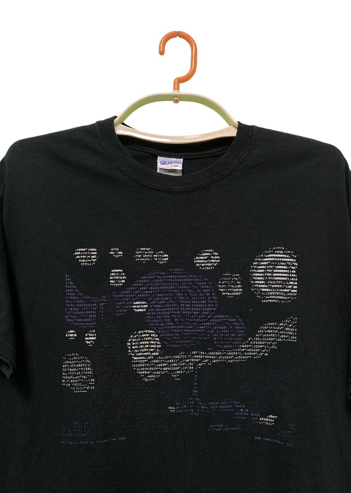 Vintage Vintage the starry night by Van Gogh art tee shirt Size US L / EU 52-54 / 3 - 3 Thumbnail