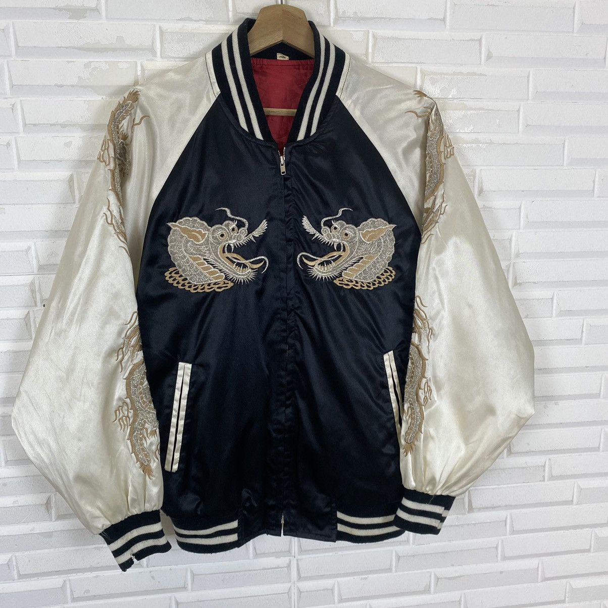 Japanese Brand Nice design Sukajan embroidered logo jacket Size US M / EU 48-50 / 2 - 3 Thumbnail
