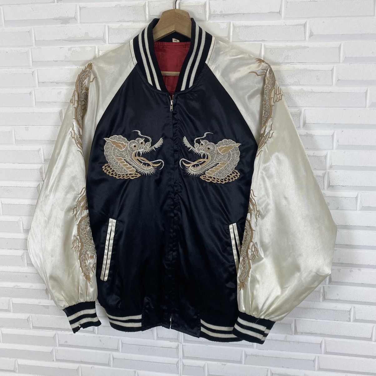 Japanese Brand Nice design Sukajan embroidered logo jacket Size US M / EU 48-50 / 2 - 4 Thumbnail