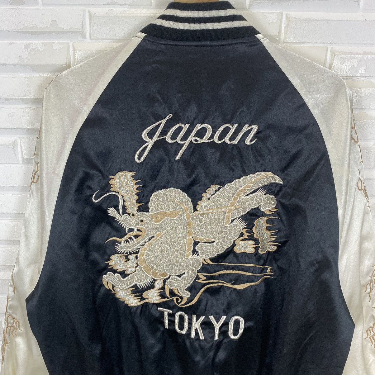 Japanese Brand Nice design Sukajan embroidered logo jacket Size US M / EU 48-50 / 2 - 10 Thumbnail