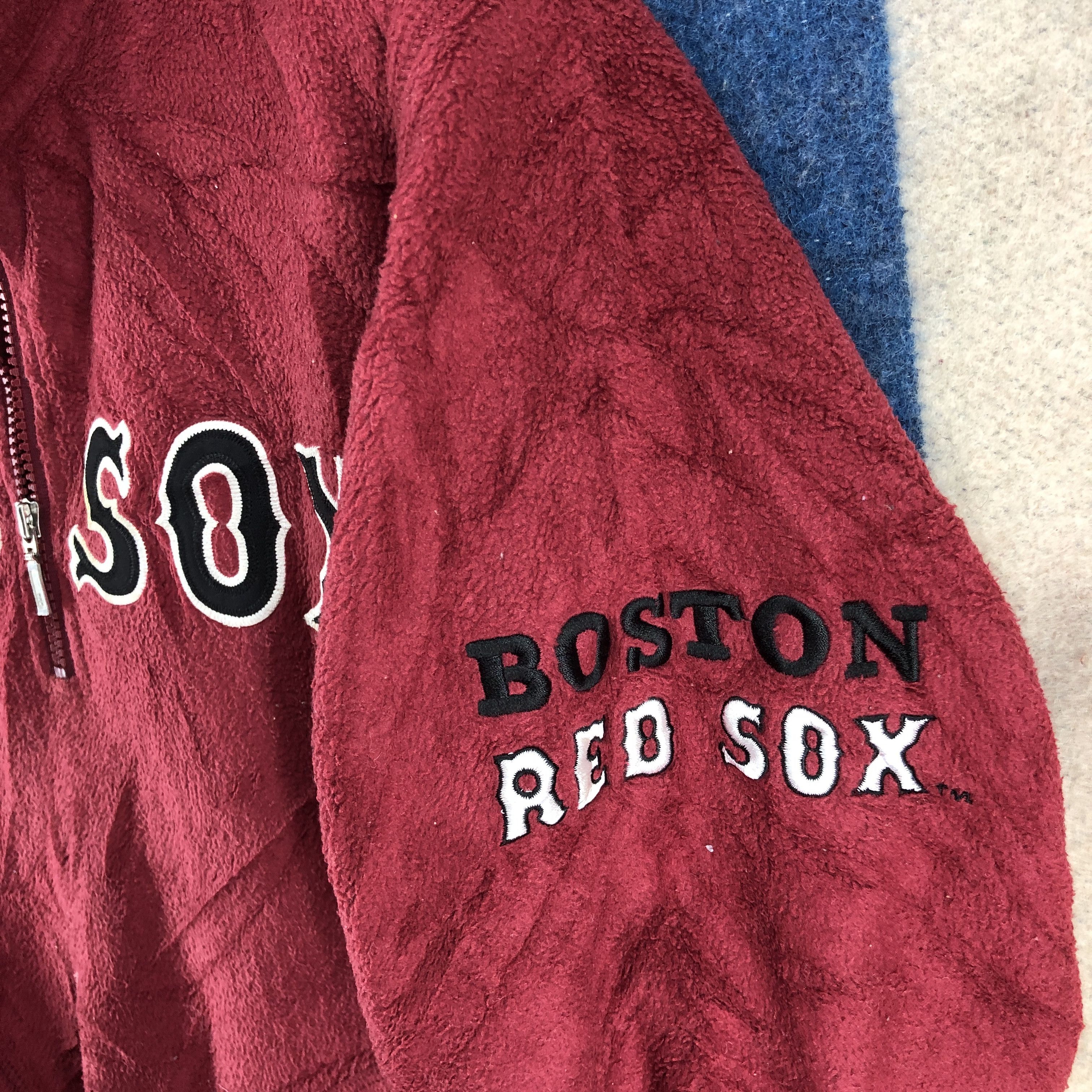Uniqlo BOSTON RED SOX Turtle Neck Fleece #036/B Size US M / EU 48-50 / 2 - 3 Thumbnail