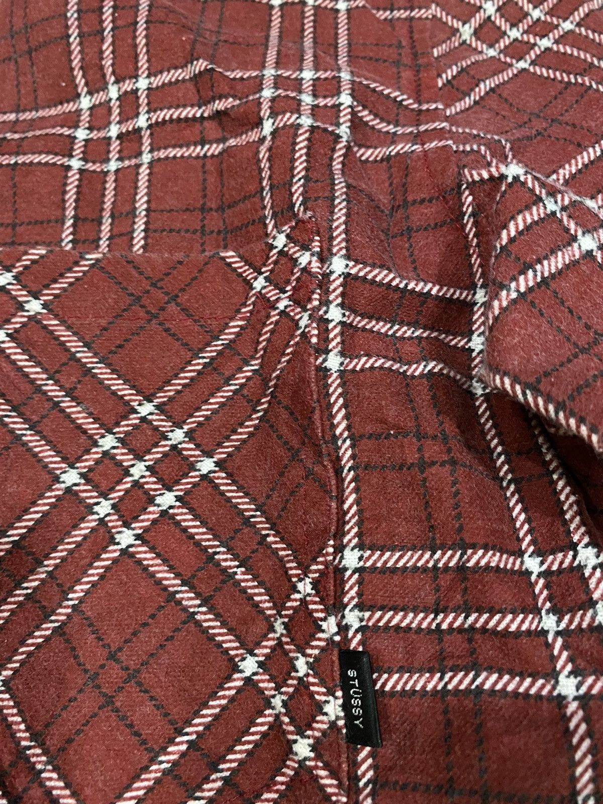 Japanese Brand × Stussy Streetwear Nova Check Stussy Button up shirt Size US S / EU 44-46 / 1 - 5 Thumbnail