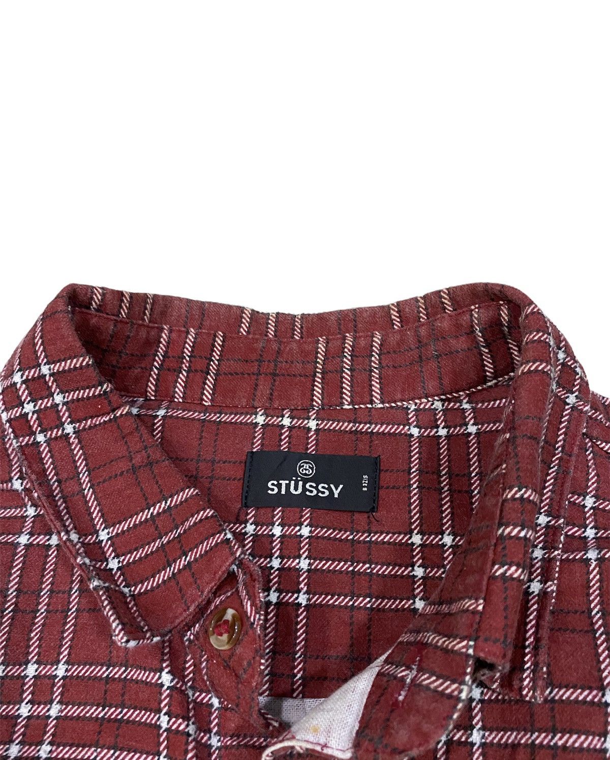 Japanese Brand × Stussy Streetwear Nova Check Stussy Button up shirt Size US S / EU 44-46 / 1 - 2 Thumbnail