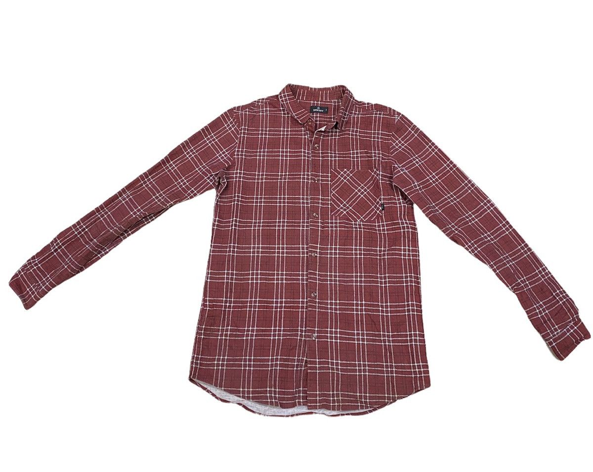 Japanese Brand × Stussy Streetwear Nova Check Stussy Button up shirt Size US S / EU 44-46 / 1 - 1 Thumbnail