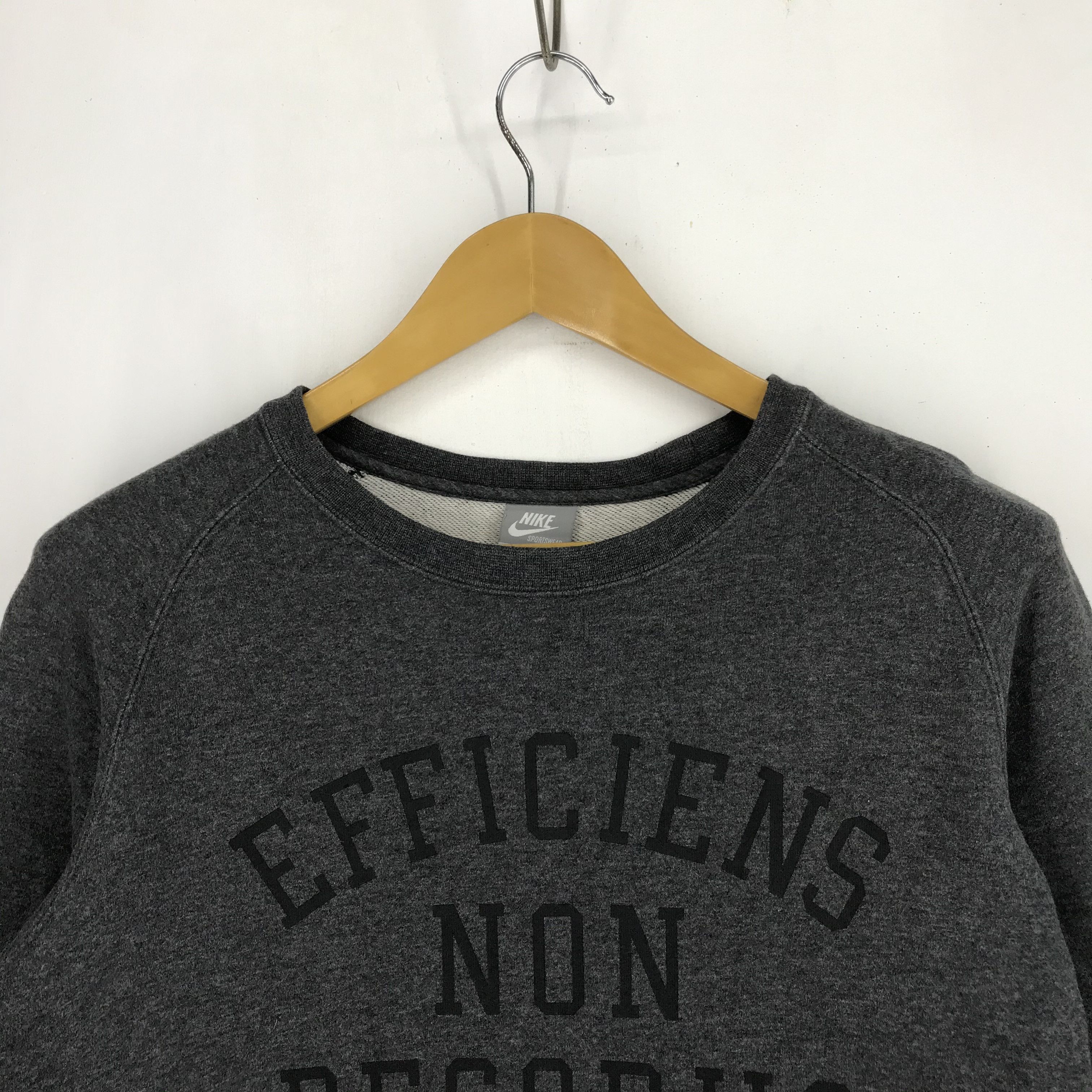Nike NIKE Efficiens Crew Neck Sweatshirt #2394-83 Size US M / EU 48-50 / 2 - 2 Thumbnail