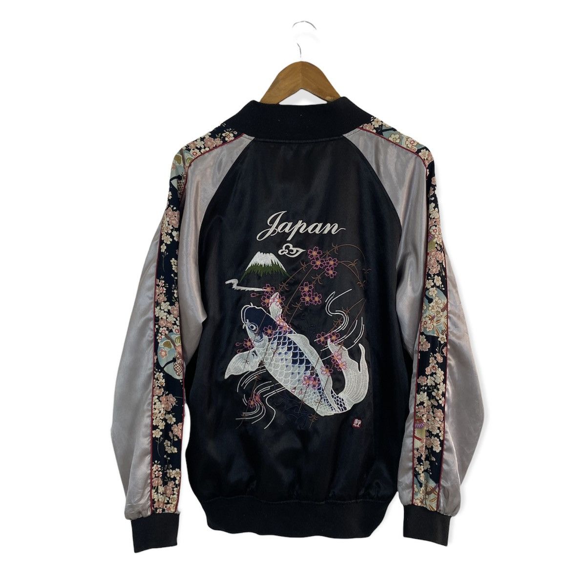 Japanese Brand JAPANESE TRADITIONAL SUKAJAN EMBROIDERED LOGO JACKET Size US M / EU 48-50 / 2 - 1 Thumbnail