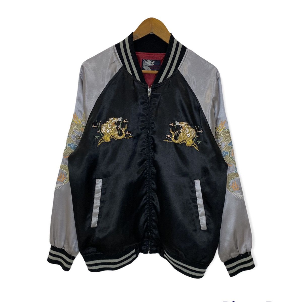 Japanese Brand NICE DESIGN JAPANESE TRADITIONAL SUKAJAN SATIN JACKET Size US M / EU 48-50 / 2 - 2 Thumbnail