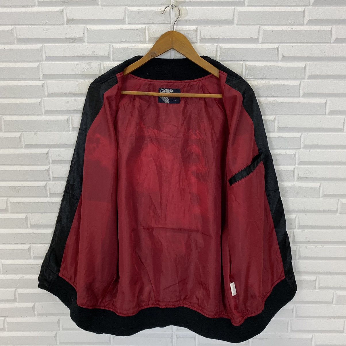 Japanese Brand NICE DESIGN JAPANESE TRADITIONAL SUKAJAN SATIN JACKET Size US M / EU 48-50 / 2 - 11 Thumbnail