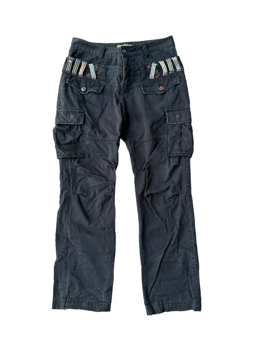 Double Waist Cargo Pants