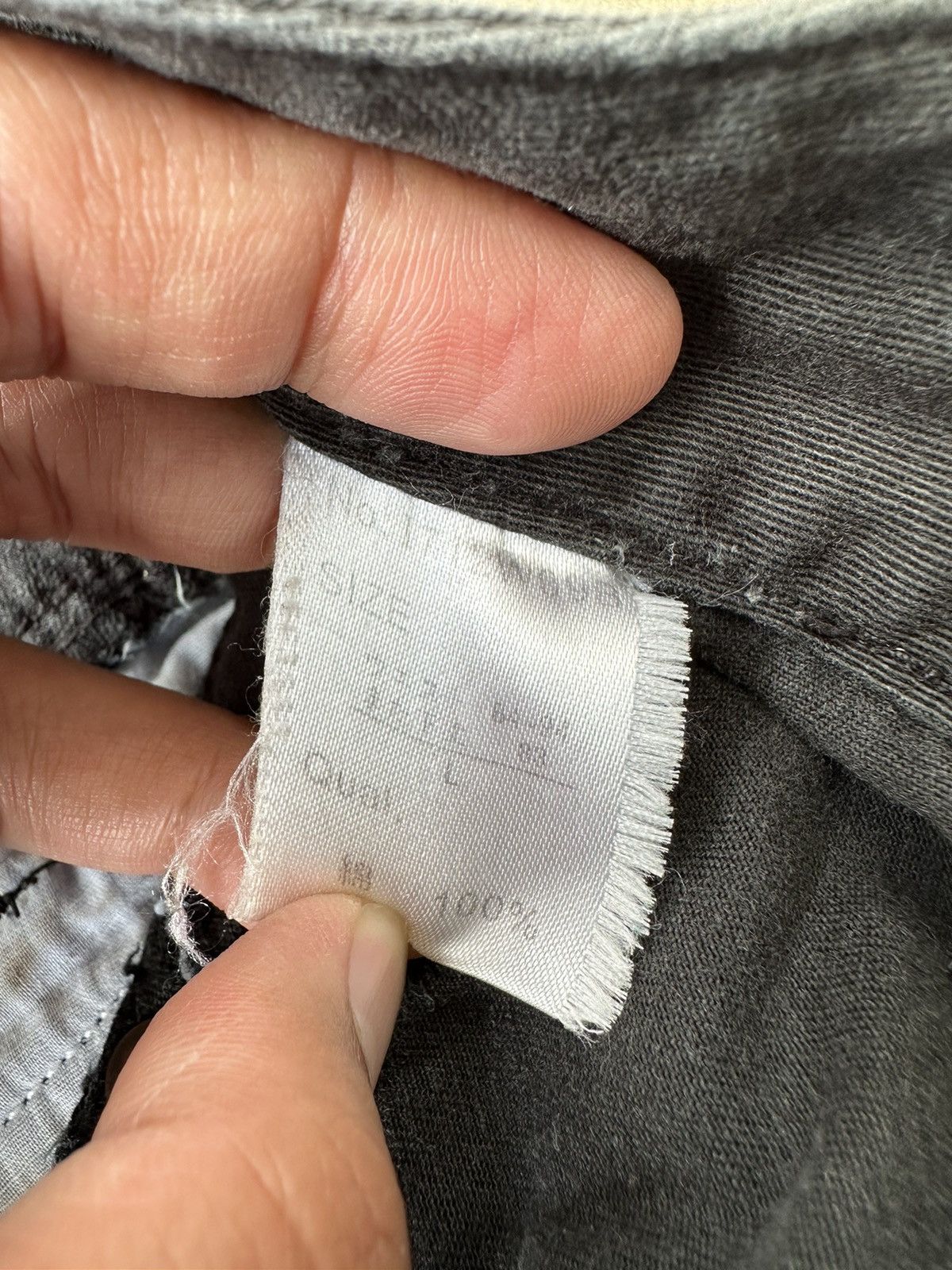 If Six Was Nine Rare Denim Lab Double Waist Cargo Pants Size US 30 / EU 46 - 5 Thumbnail