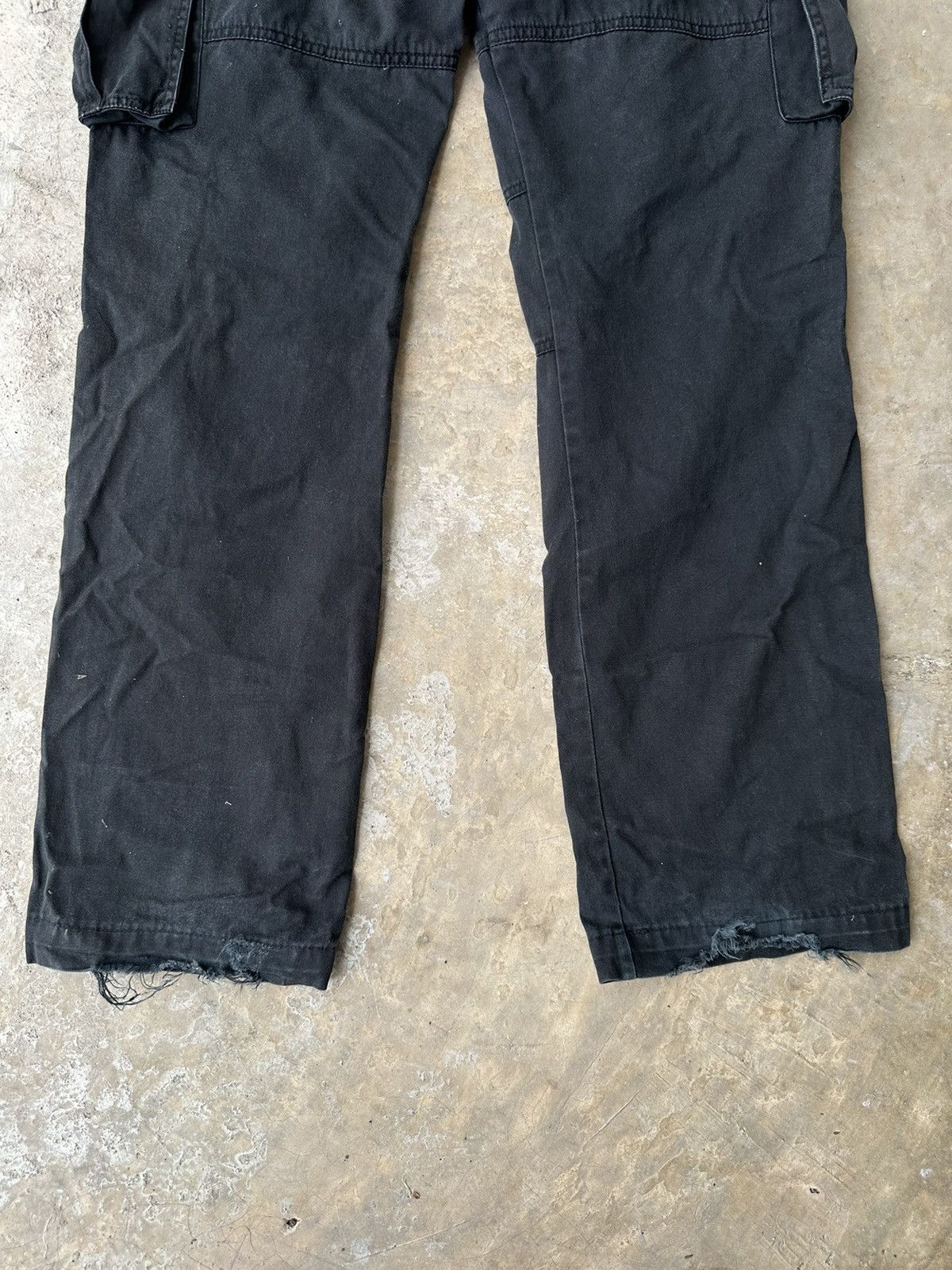If Six Was Nine Rare Denim Lab Double Waist Cargo Pants Size US 30 / EU 46 - 10 Thumbnail