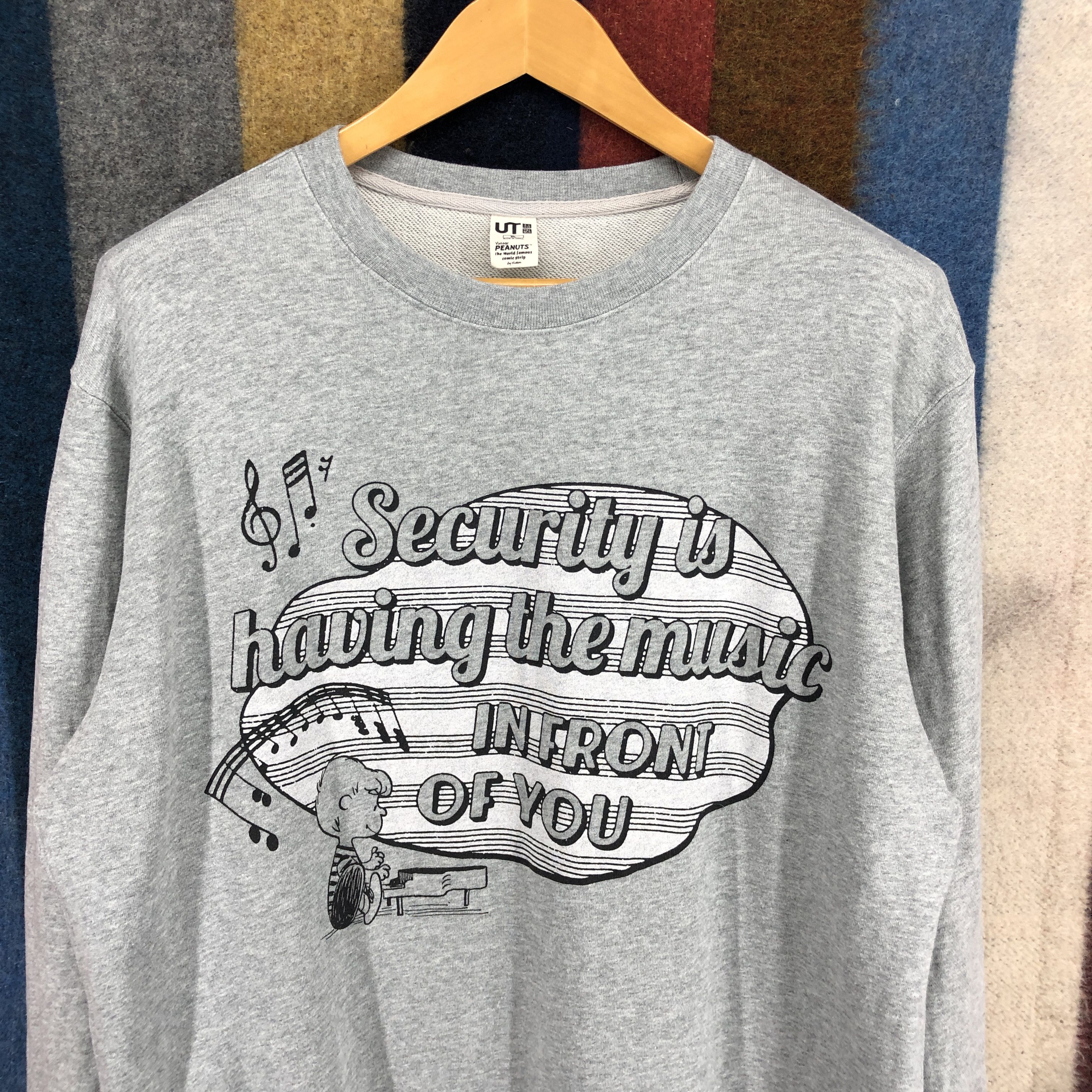 Cartoon Network × Uniqlo UNIQLO x PEANUTS Crew Neck Sweatshirt #0280/L Size US XL / EU 56 / 4 - 2 Thumbnail