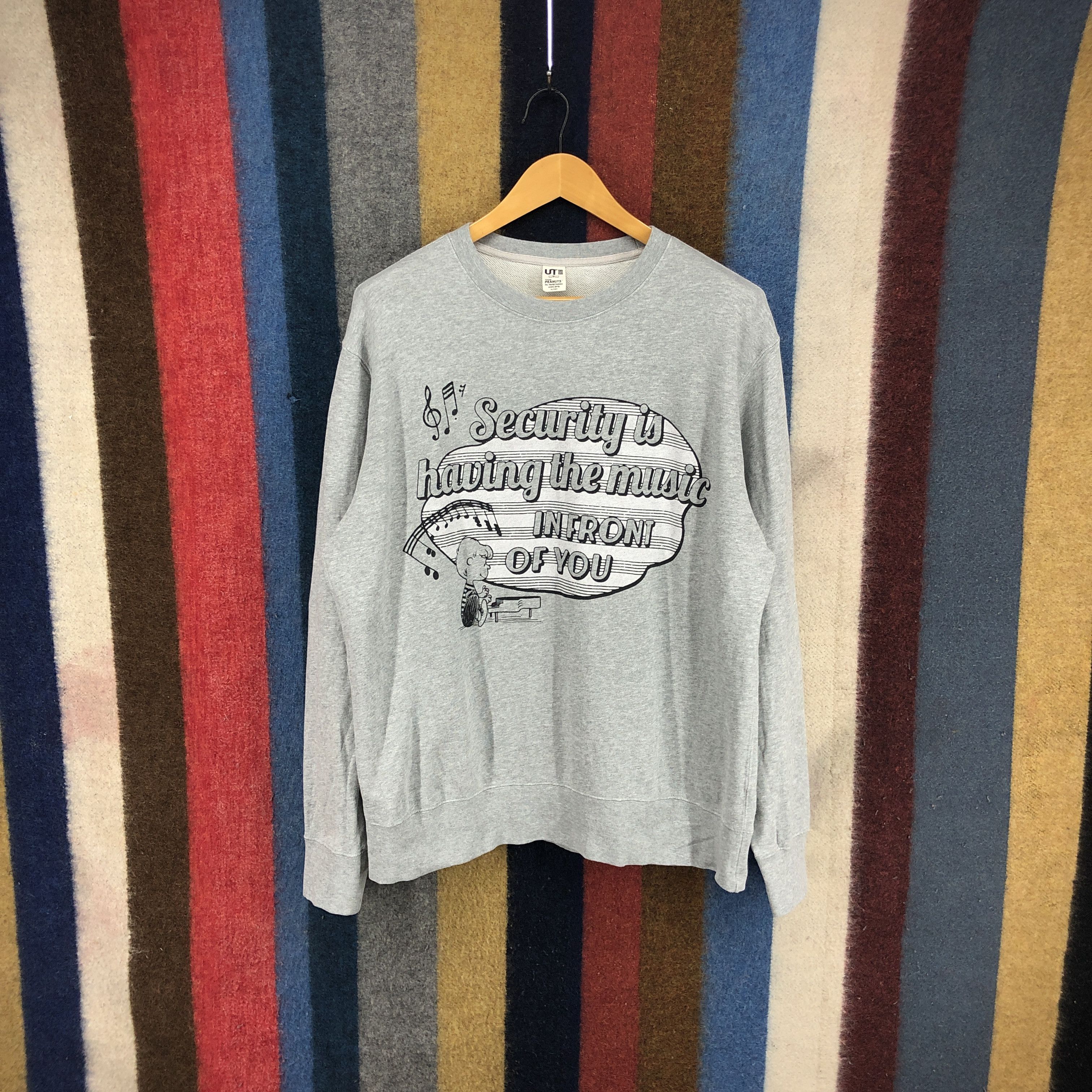 Cartoon Network × Uniqlo UNIQLO x PEANUTS Crew Neck Sweatshirt #0280/L Size US XL / EU 56 / 4 - 1 Thumbnail
