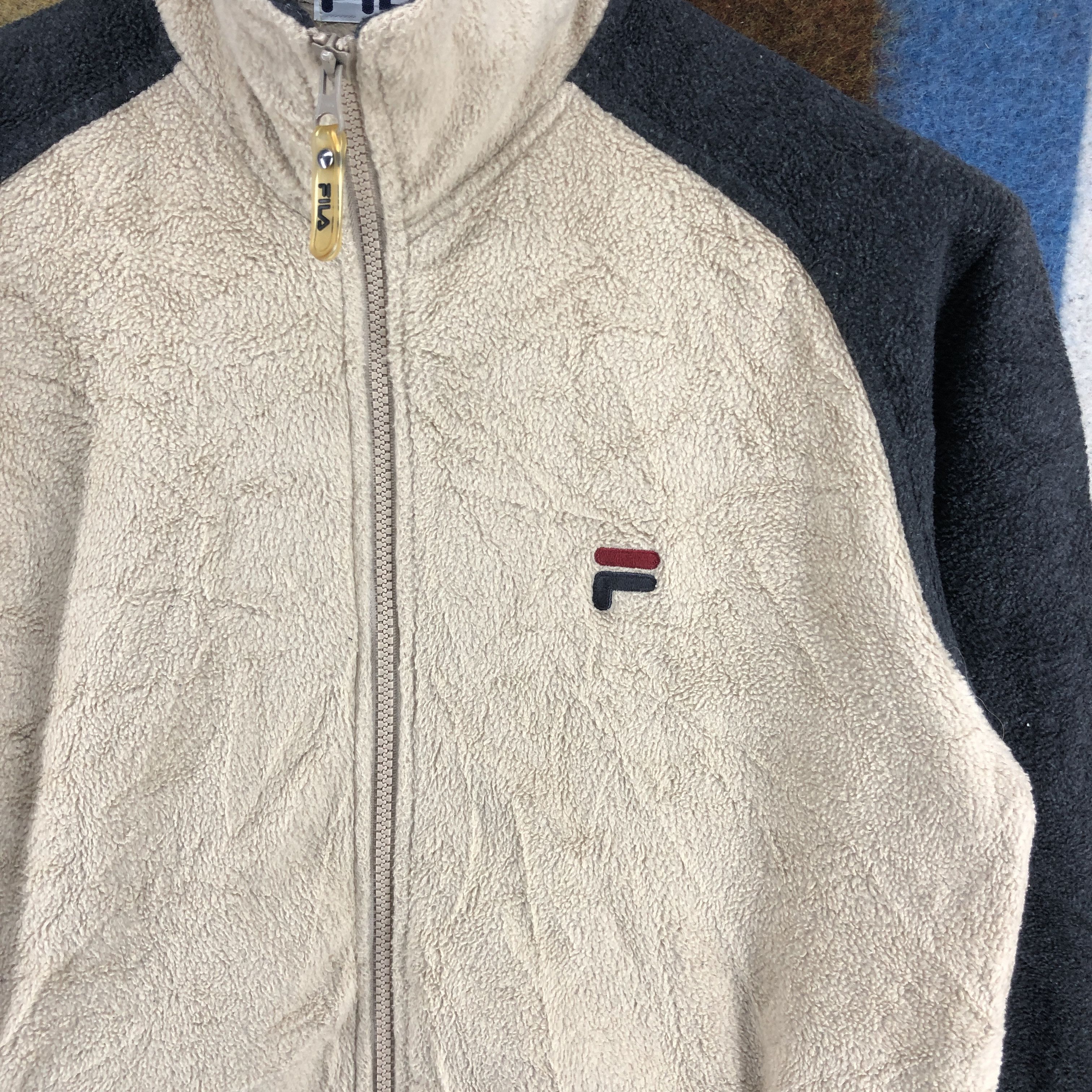 Fila FILA BIELLA ITALIA Turtle Neck Fleece #0141/G Size US M / EU 48-50 / 2 - 4 Thumbnail