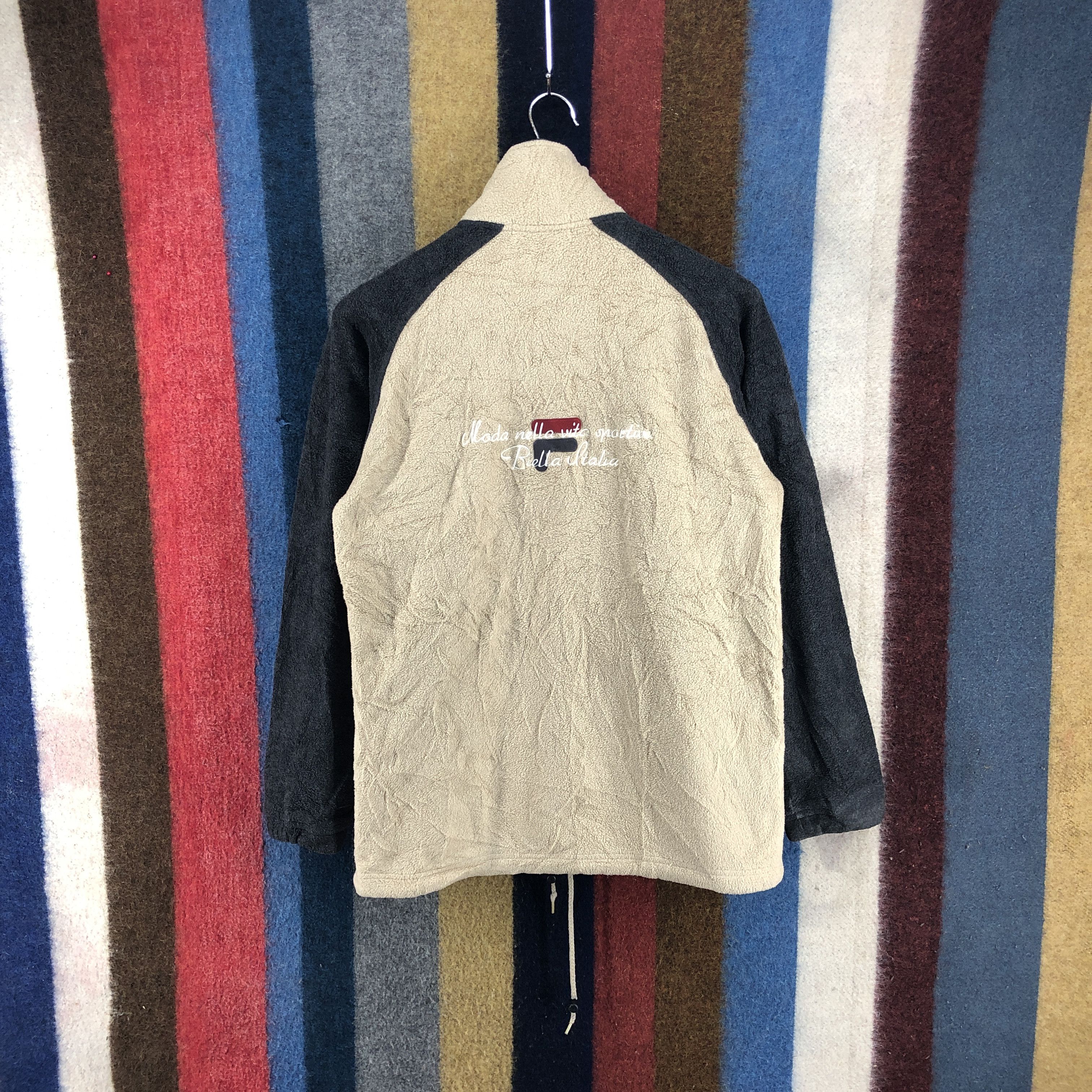 Fila FILA BIELLA ITALIA Turtle Neck Fleece #0141/G Size US M / EU 48-50 / 2 - 1 Thumbnail