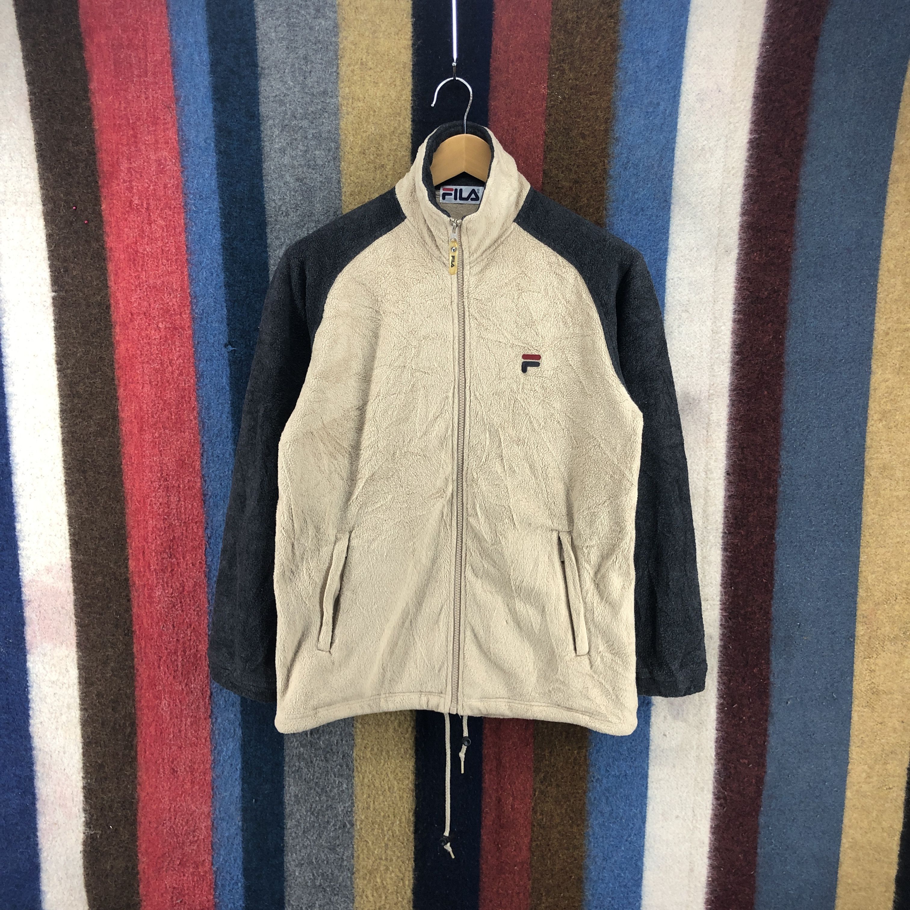 Fila FILA BIELLA ITALIA Turtle Neck Fleece #0141/G Size US M / EU 48-50 / 2 - 3 Thumbnail