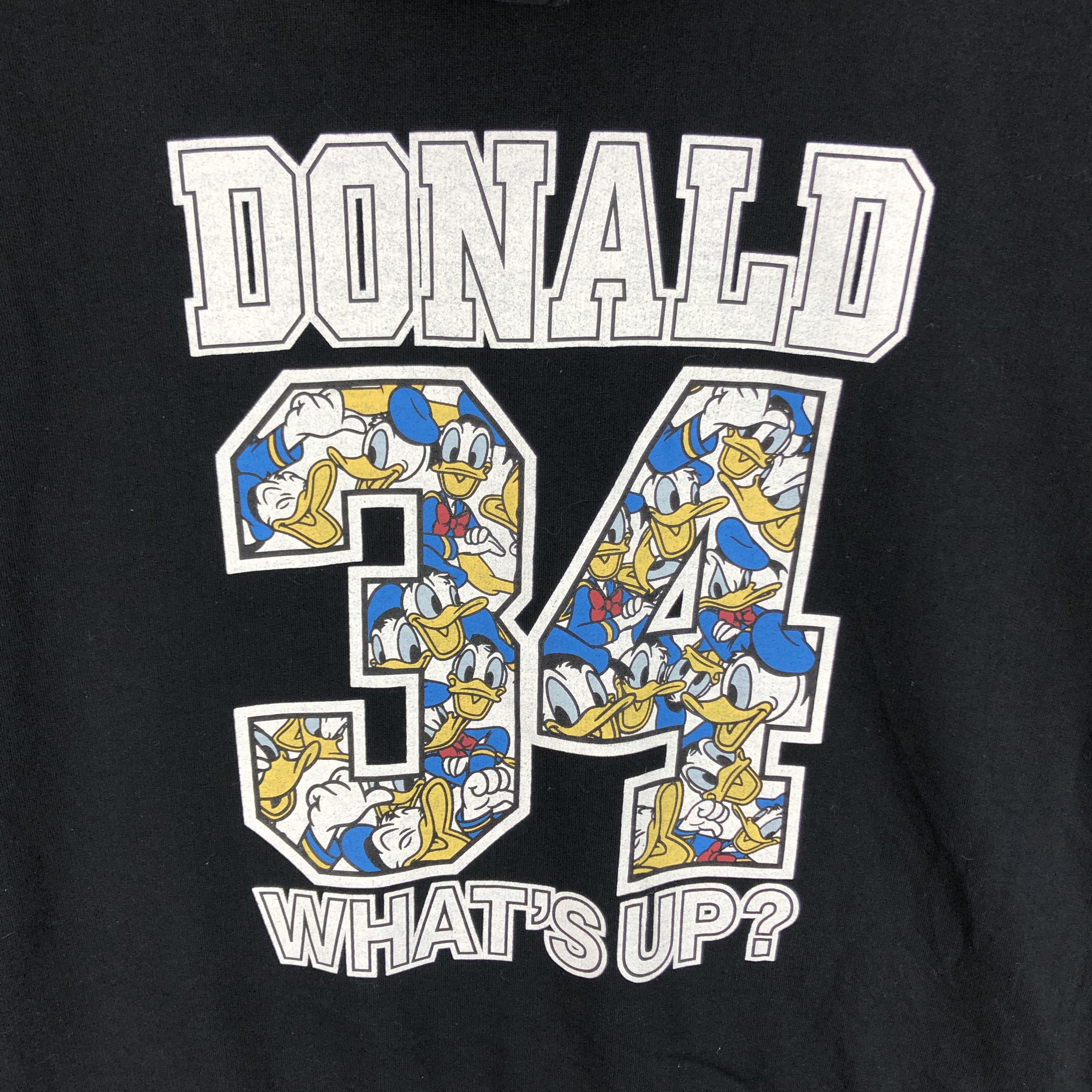 Disney DONALD DUCK by DISNEY Women Zipper Hoodie #2487-87 Size M / US 6-8 / IT 42-44 - 2 Thumbnail