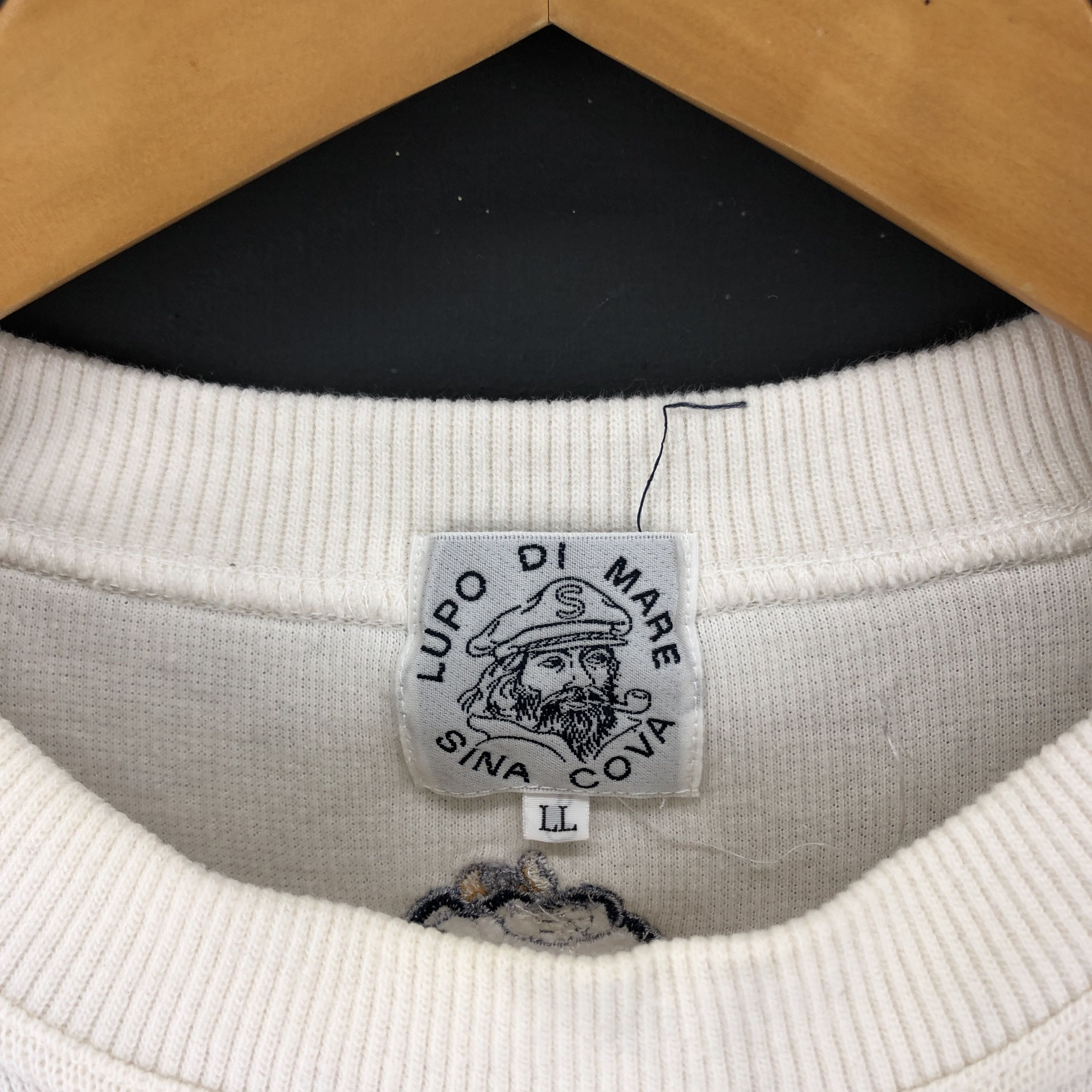 Japanese Brand LUPO DI MARE Crew Neck Sweatshirt #1880-42 Size US L / EU 52-54 / 3 - 4 Thumbnail