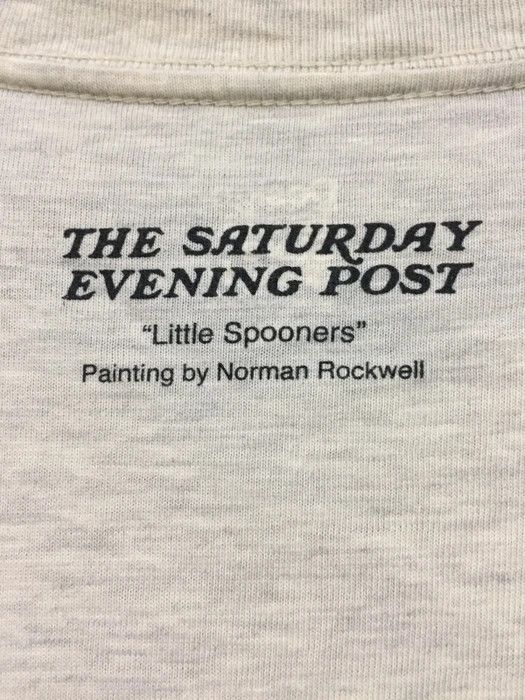 Vintage Vintage Norman Rockwell Art The saturday evening post Size US M / EU 48-50 / 2 - 7 Thumbnail