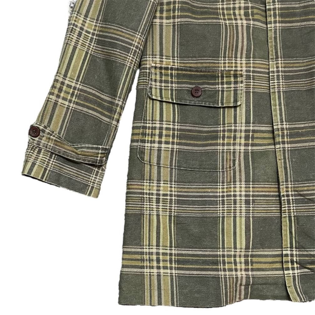 Japanese Brand Vintage Japanese Brand Tartan Plaid Over Coat Jacket Size US M / EU 48-50 / 2 - 3 Thumbnail
