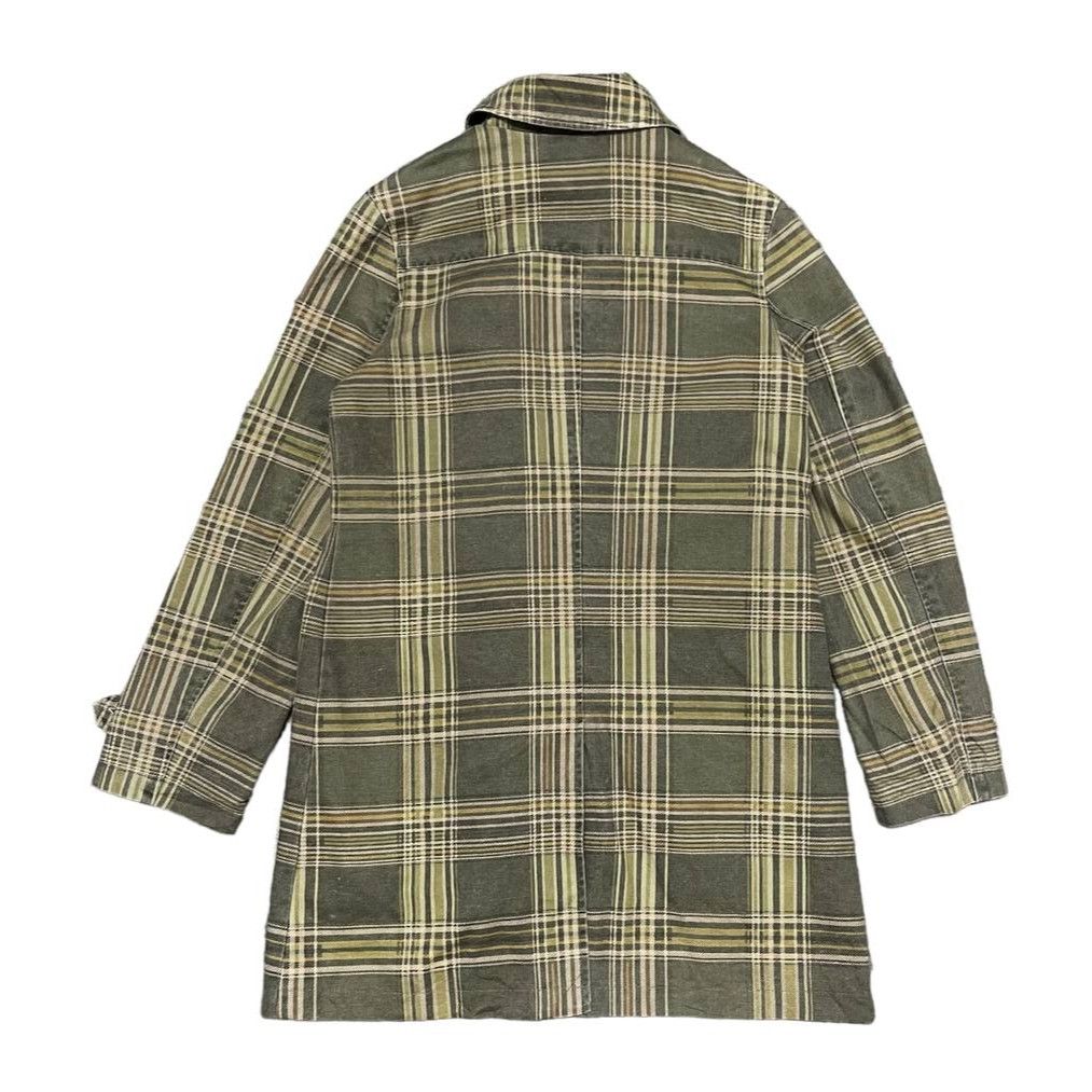 Japanese Brand Vintage Japanese Brand Tartan Plaid Over Coat Jacket Size US M / EU 48-50 / 2 - 8 Thumbnail