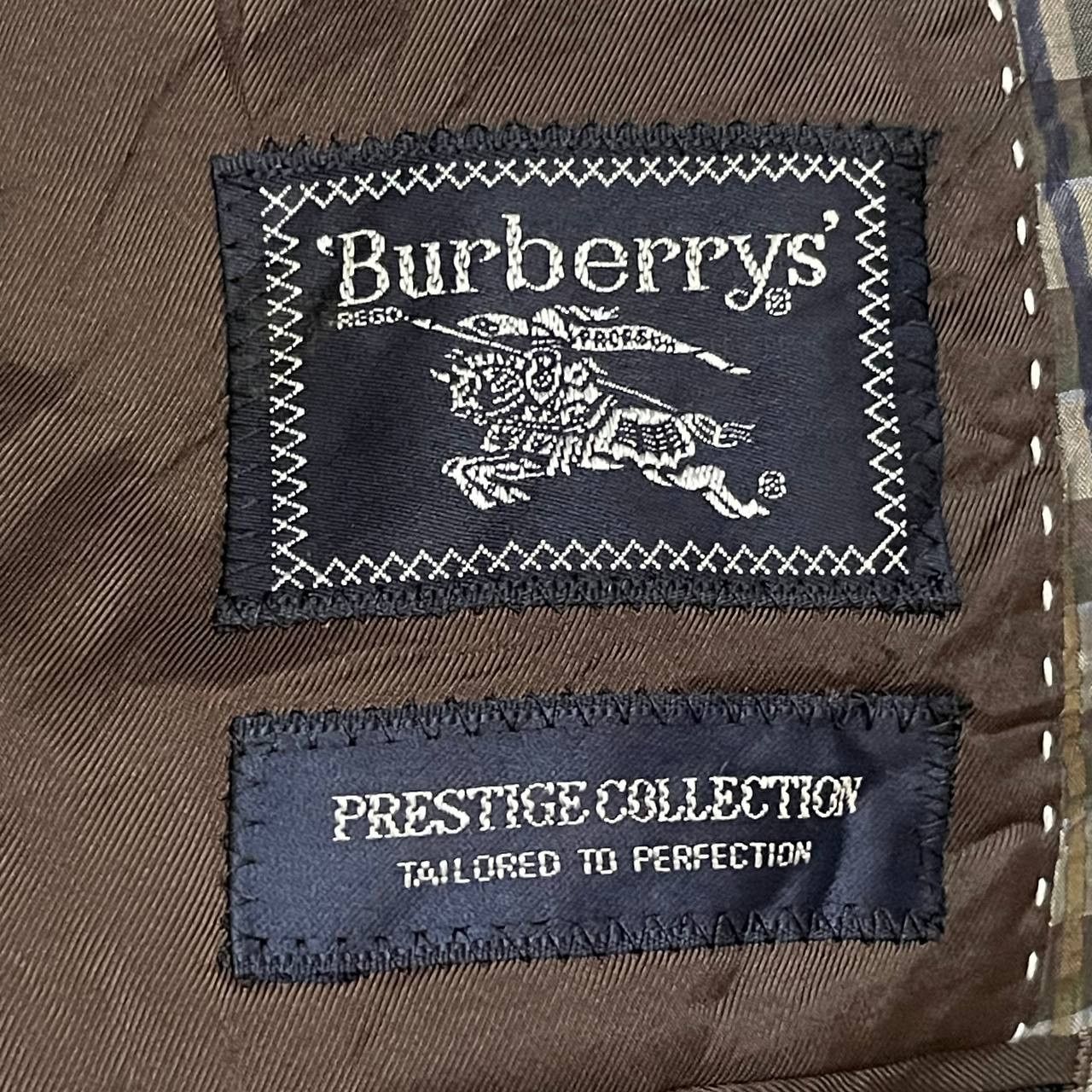 Burberry Vintage Burberry Coat Blazer Jacket Lined Pure Silk Size US M / EU 48-50 / 2 - 8 Thumbnail