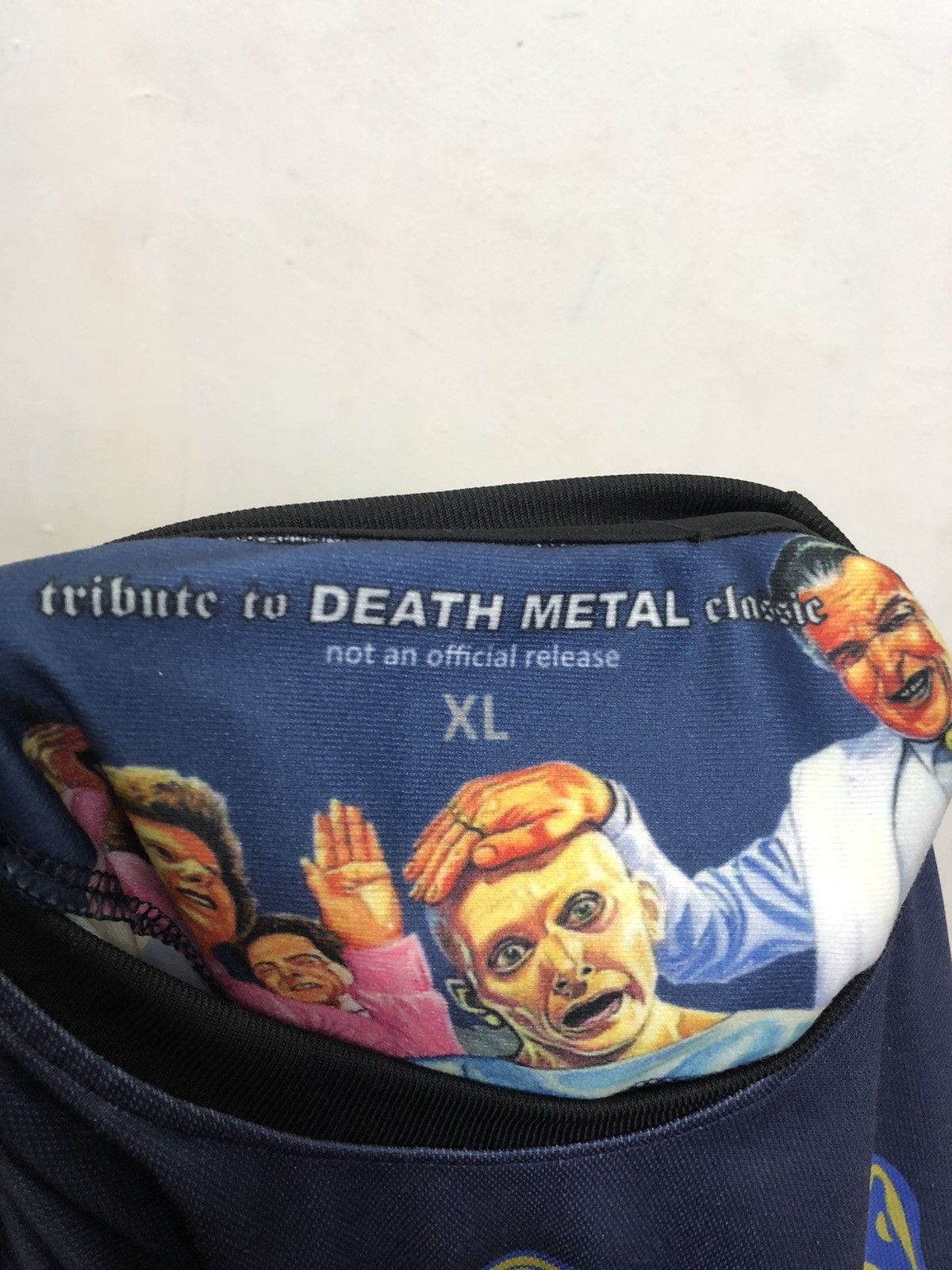 Band Tees DEATH- SPIRITUAL HEALING jersey material over print Size US XL / EU 56 / 4 - 10 Thumbnail