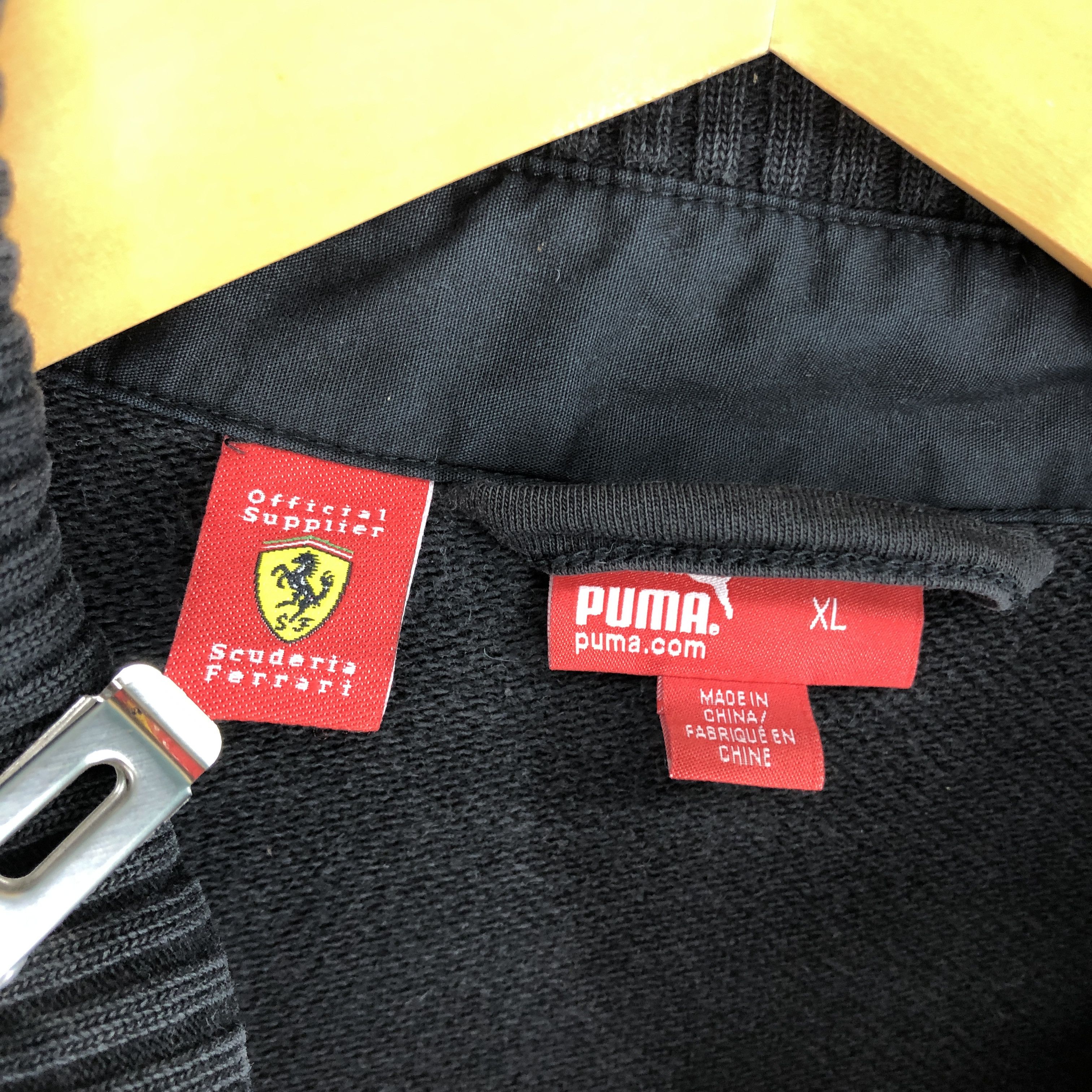 Ferrari × Puma PUMA x FERRARI Zipper Sweater / Jacket #2201-76 Size US L / EU 52-54 / 3 - 8 Thumbnail