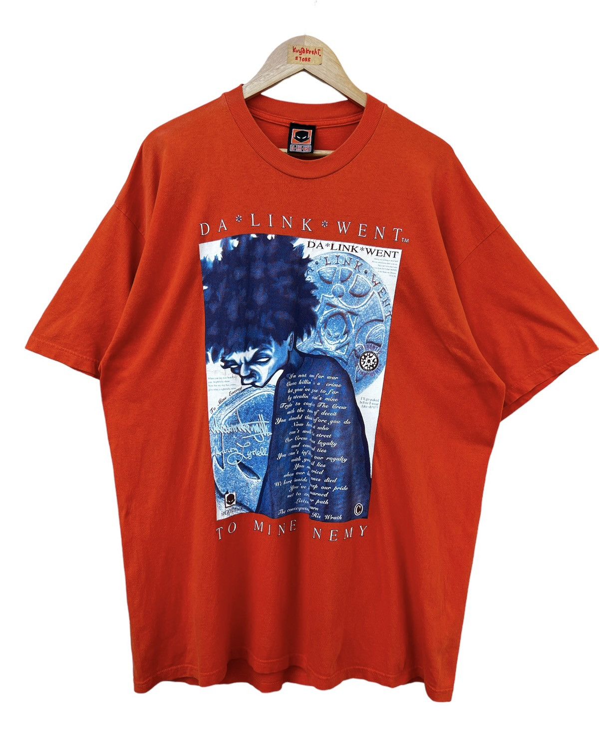 Rap Tees × Vintage Vintage Da*Link*Went Shirt Size US XXL / EU 58 / 5 - 1 Thumbnail