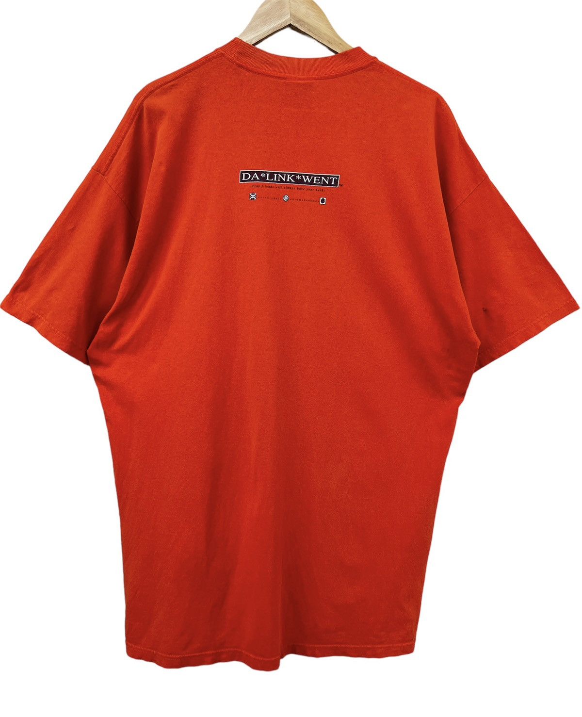 Rap Tees × Vintage Vintage Da*Link*Went Shirt Size US XXL / EU 58 / 5 - 5 Thumbnail