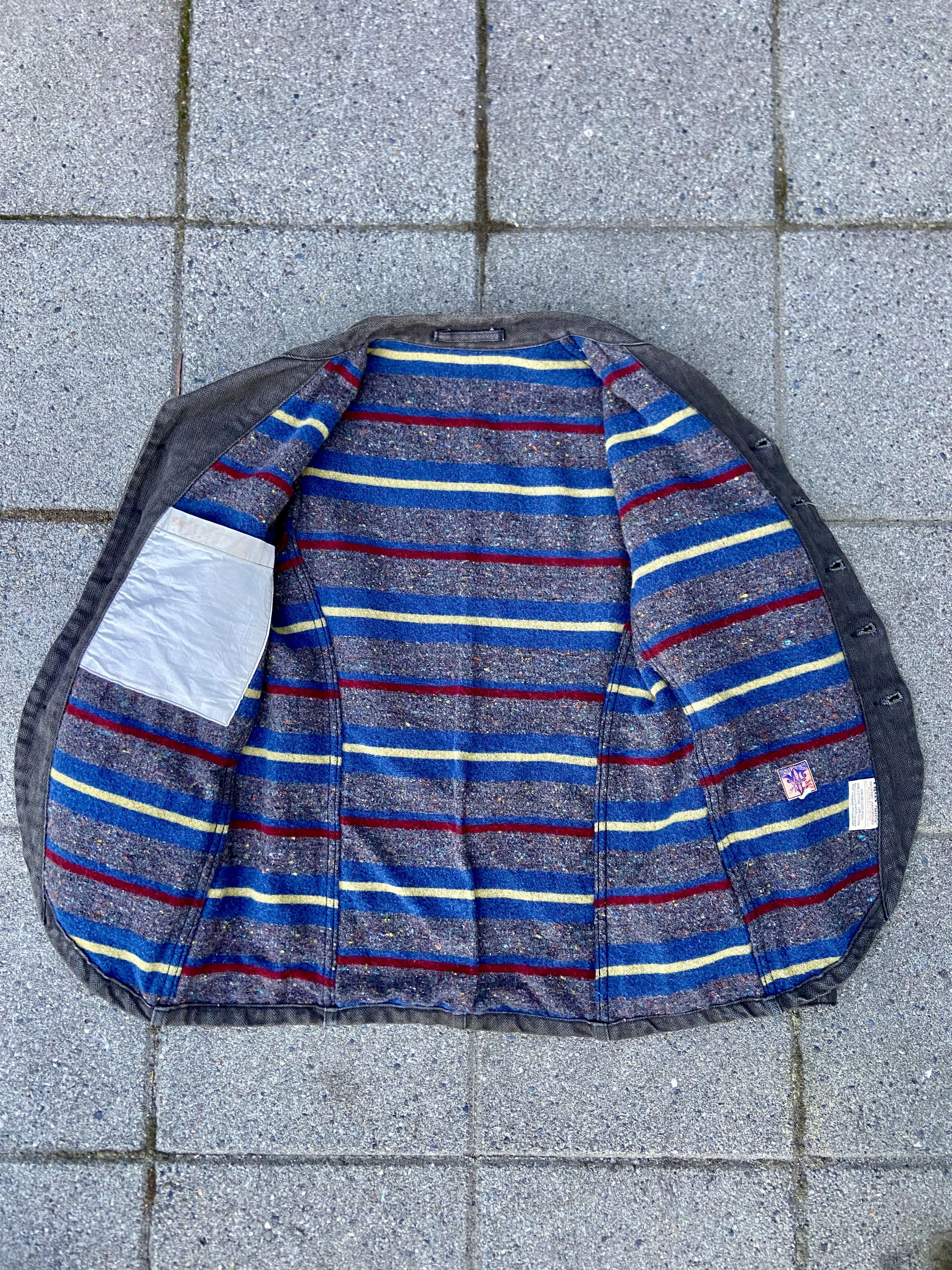 Mister Freedom × Sugar Cane Mister Freedom x Sugar Cane Faro Sack Coat HBT Grey Black 36 Size US XS / EU 42 / 0 - 3 Thumbnail