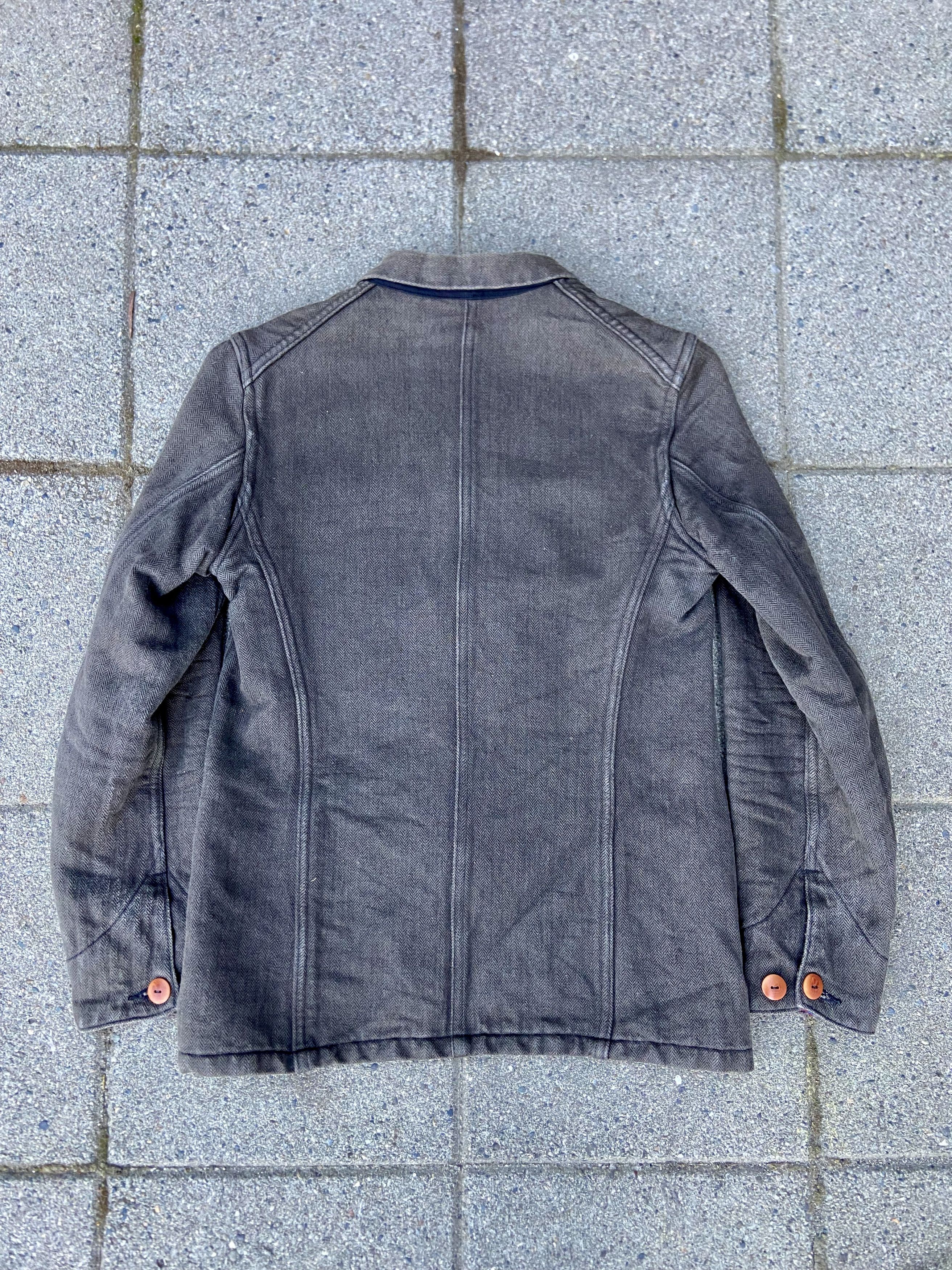 Mister Freedom × Sugar Cane Mister Freedom x Sugar Cane Faro Sack Coat HBT Grey Black 36 Size US XS / EU 42 / 0 - 5 Thumbnail