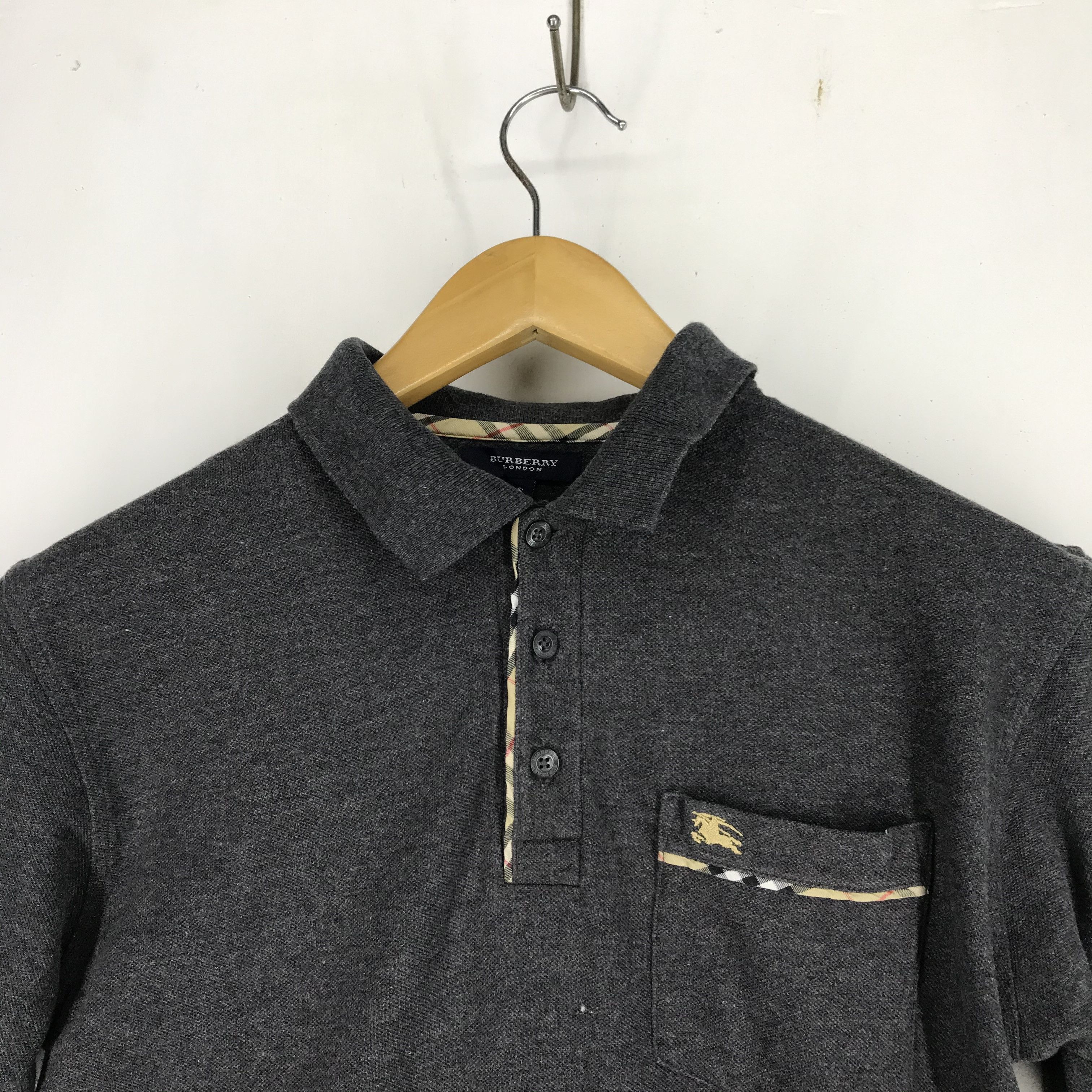 Burberry BURBERRY LONDON Polo T Shirt #2308-80 Size US S / EU 44-46 / 1 - 2 Thumbnail
