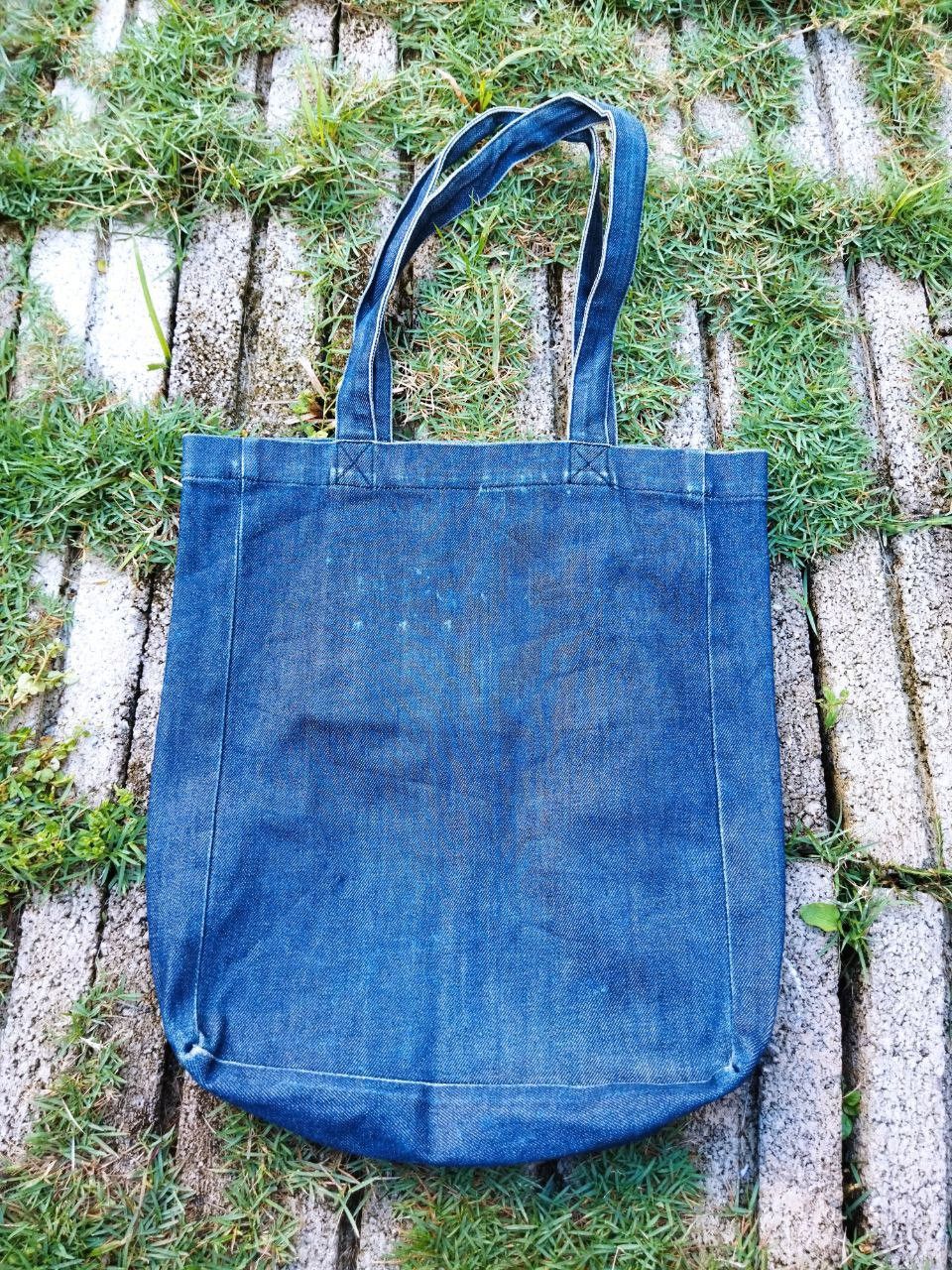 A.P.C. A.P.C Denim Tote Bag Size ONE SIZE - 4 Thumbnail
