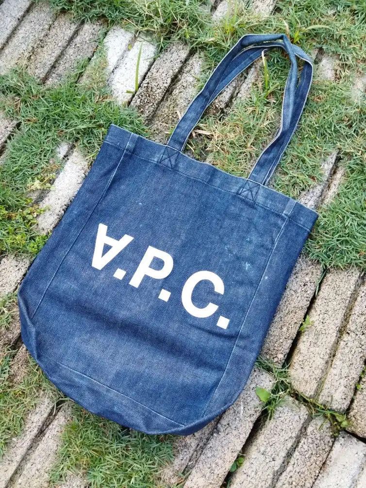 A.P.C. A.P.C Denim Tote Bag Size ONE SIZE - 10 Thumbnail