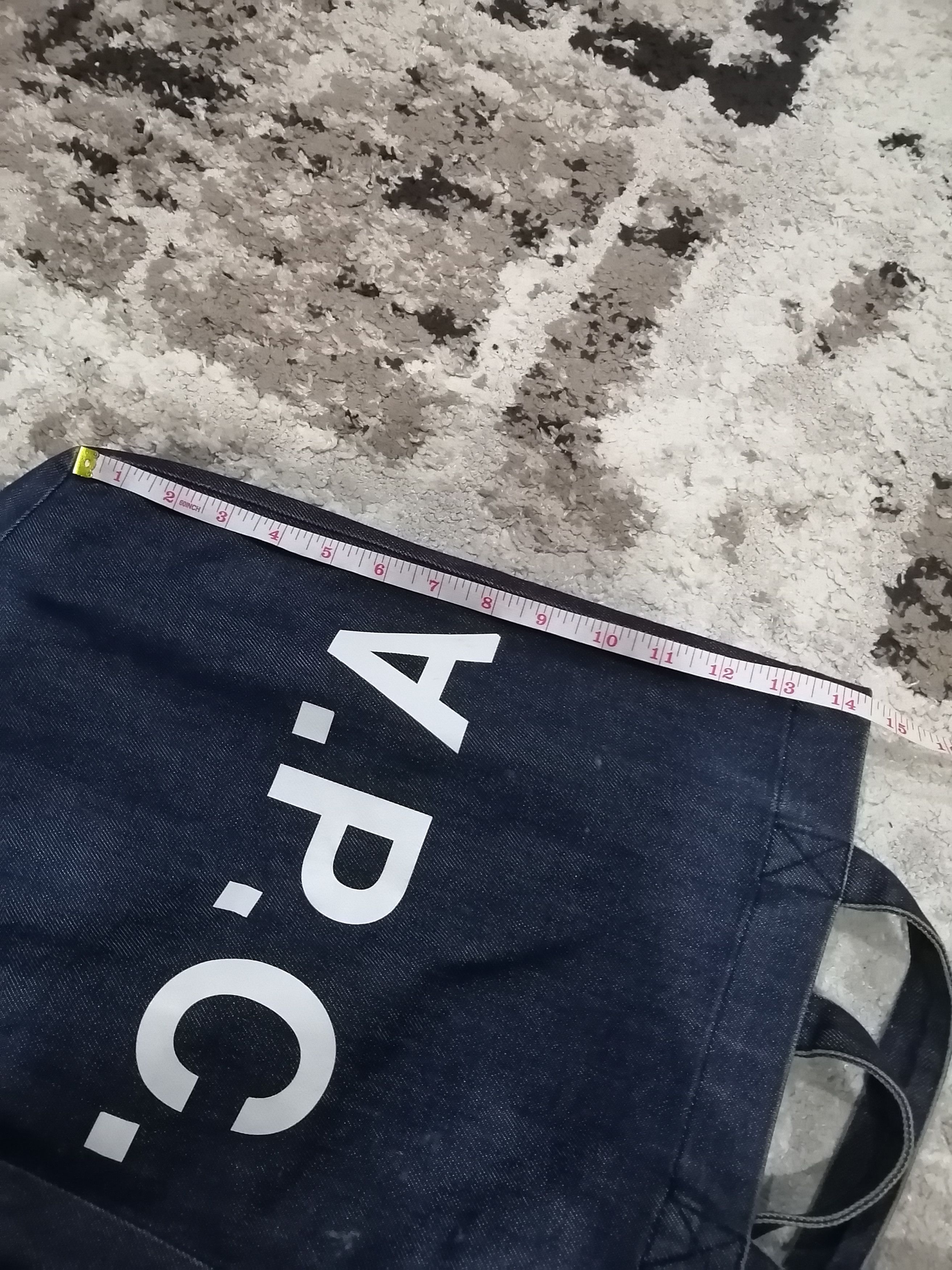 A.P.C. A.P.C Denim Tote Bag Size ONE SIZE - 9 Thumbnail