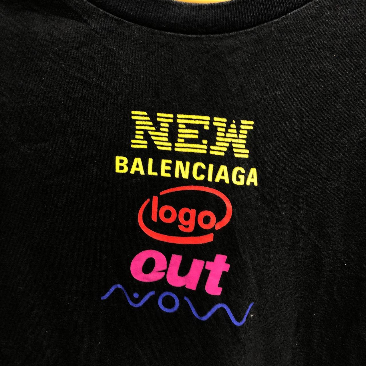 Balenciaga Balenciaga Logo Out Now Tee Size XS / US 0-2 / IT 36-38 - 2 Thumbnail