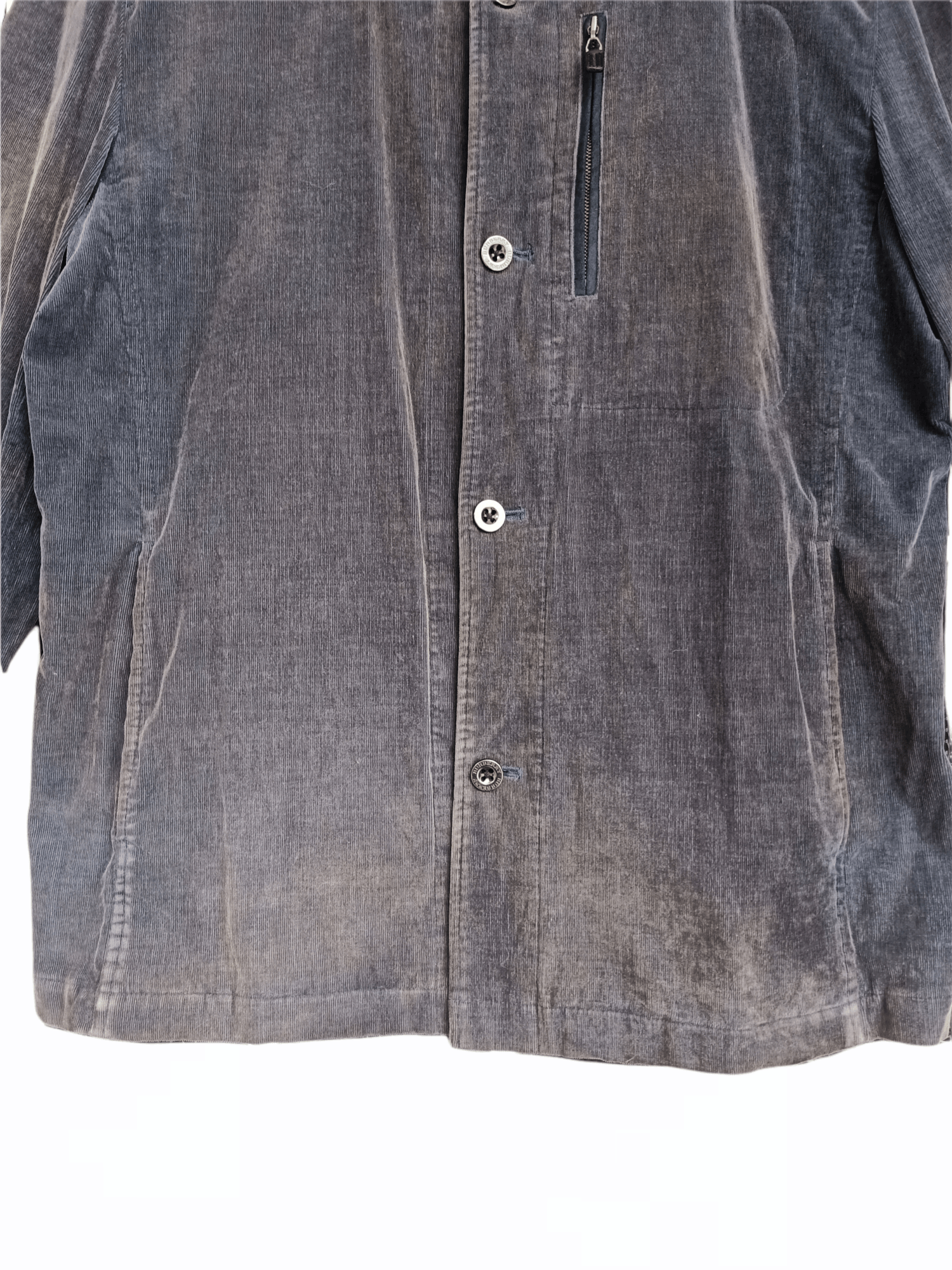 Burberry Vtg Burberry Corduroy Button Jacket Size US L / EU 52-54 / 3 - 6 Thumbnail