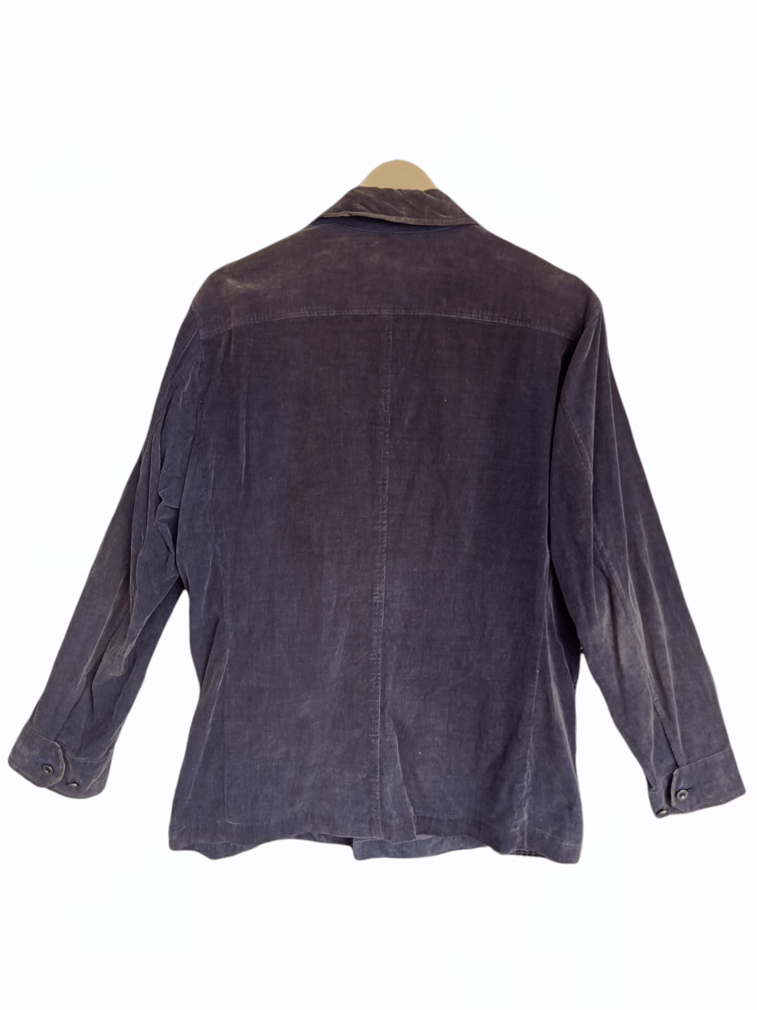 Burberry Vtg Burberry Corduroy Button Jacket Size US L / EU 52-54 / 3 - 3 Thumbnail
